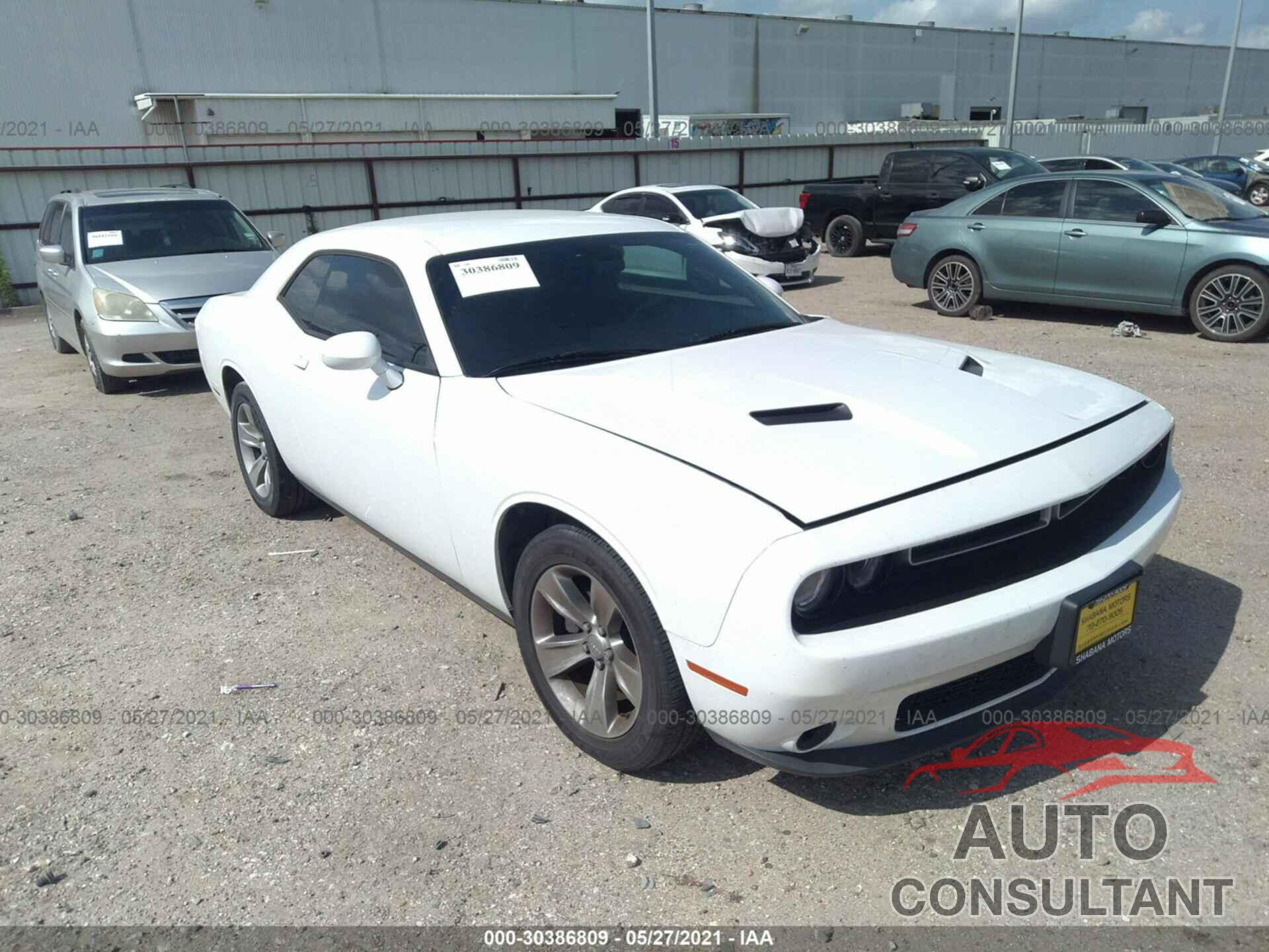 DODGE CHALLENGER 2016 - 2C3CDZAG3GH311899