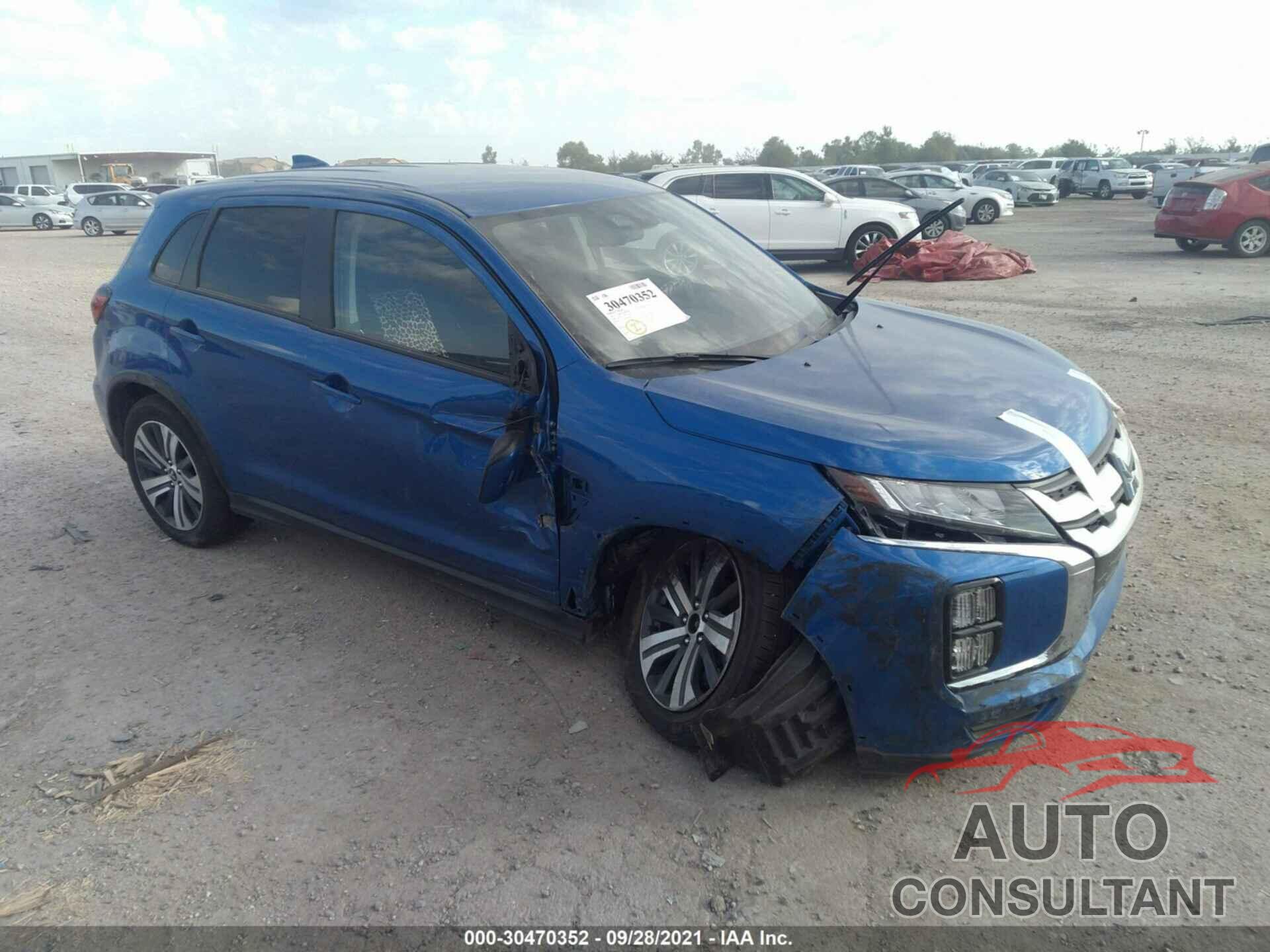 MITSUBISHI OUTLANDER SPORT 2021 - JA4APUAU1MU024289