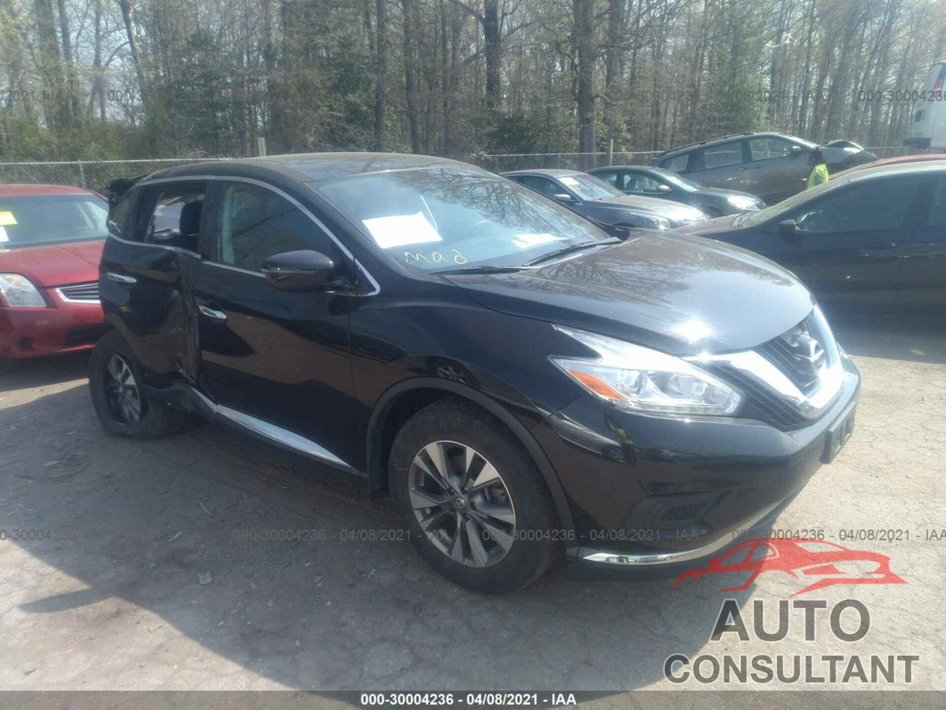 NISSAN MURANO 2016 - 5N1AZ2MH2GN153431