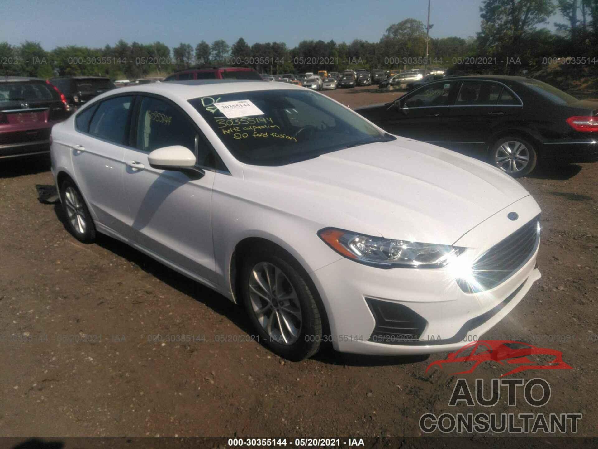 FORD FUSION 2020 - 3FA6P0HD8LR173045