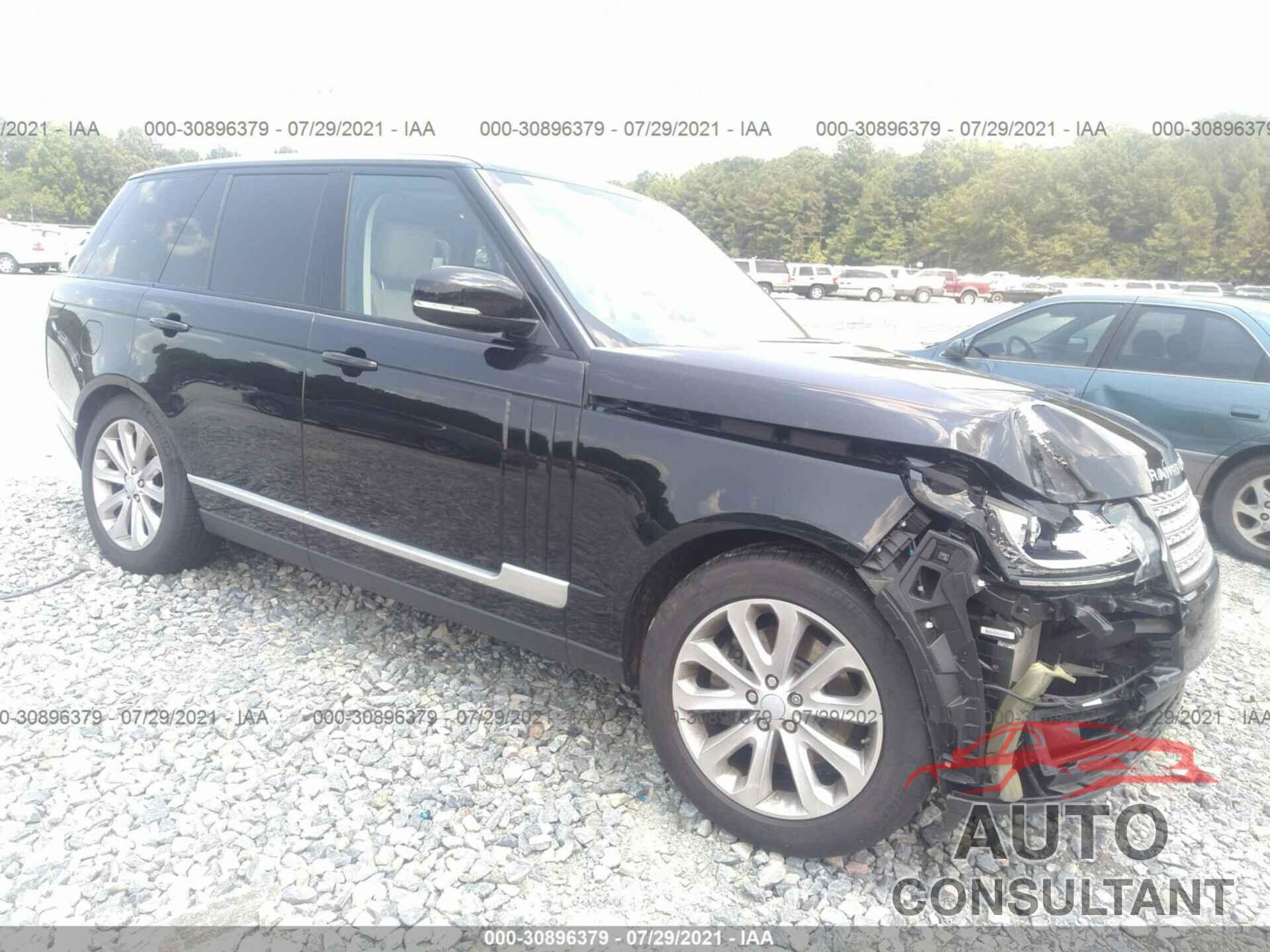 LAND ROVER RANGE ROVER 2016 - SALGS2KF1GA259938