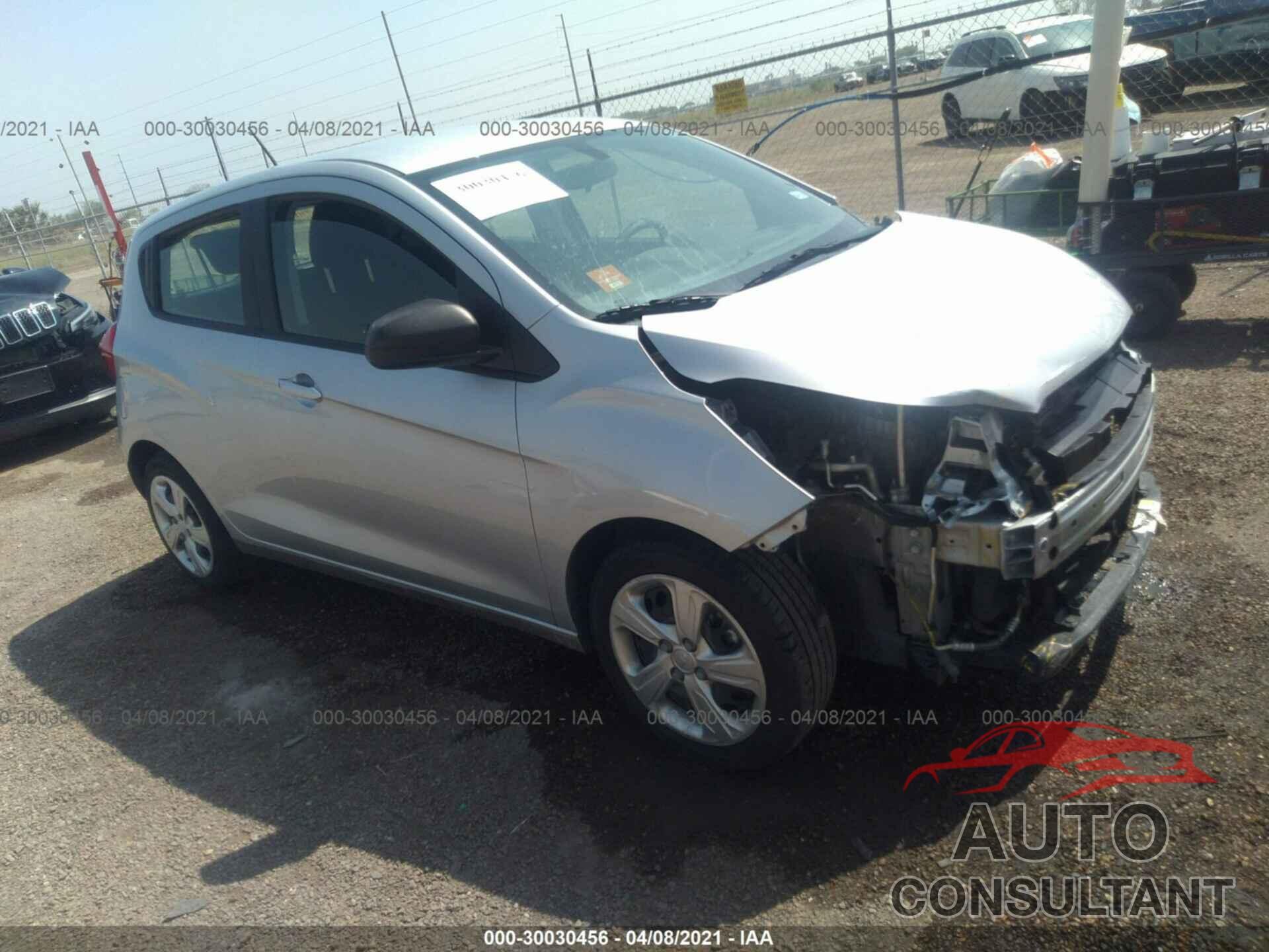 CHEVROLET SPARK 2019 - KL8CB6SA2KC746542