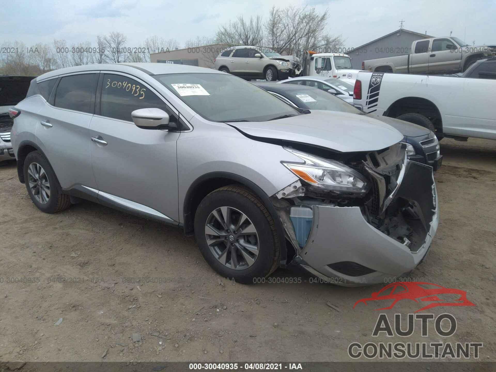 NISSAN MURANO 2017 - 5N1AZ2MH1HN182999