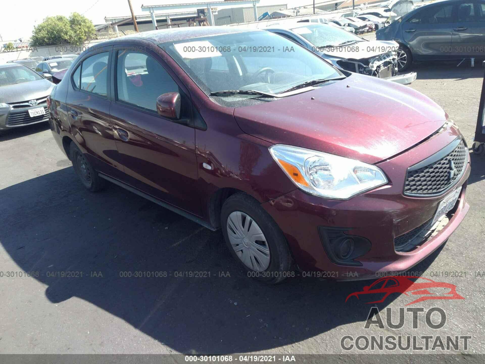 MITSUBISHI MIRAGE G4 2020 - ML32F3FJ5LHF09523