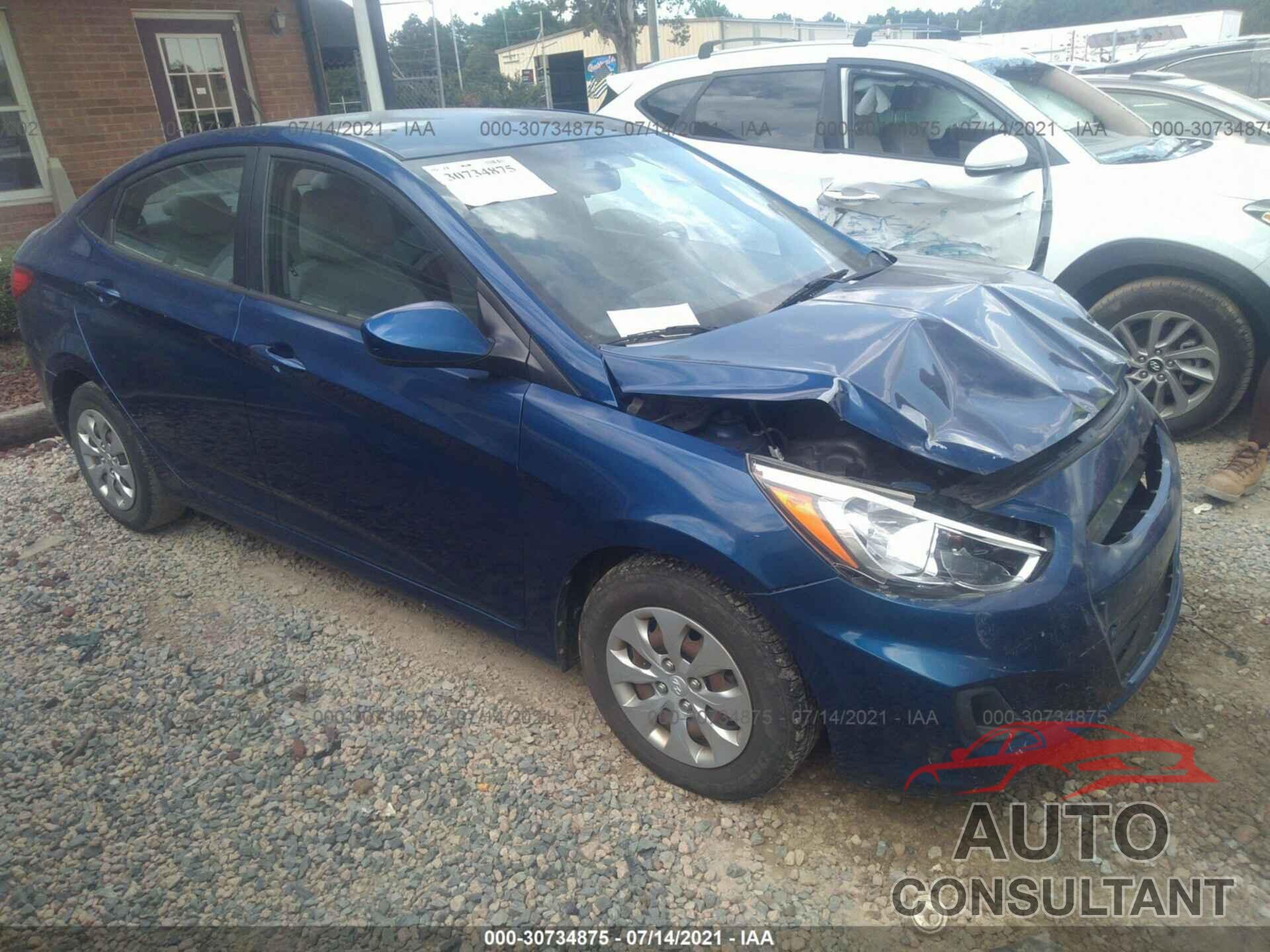 HYUNDAI ACCENT 2016 - KMHCT4AE4GU031143