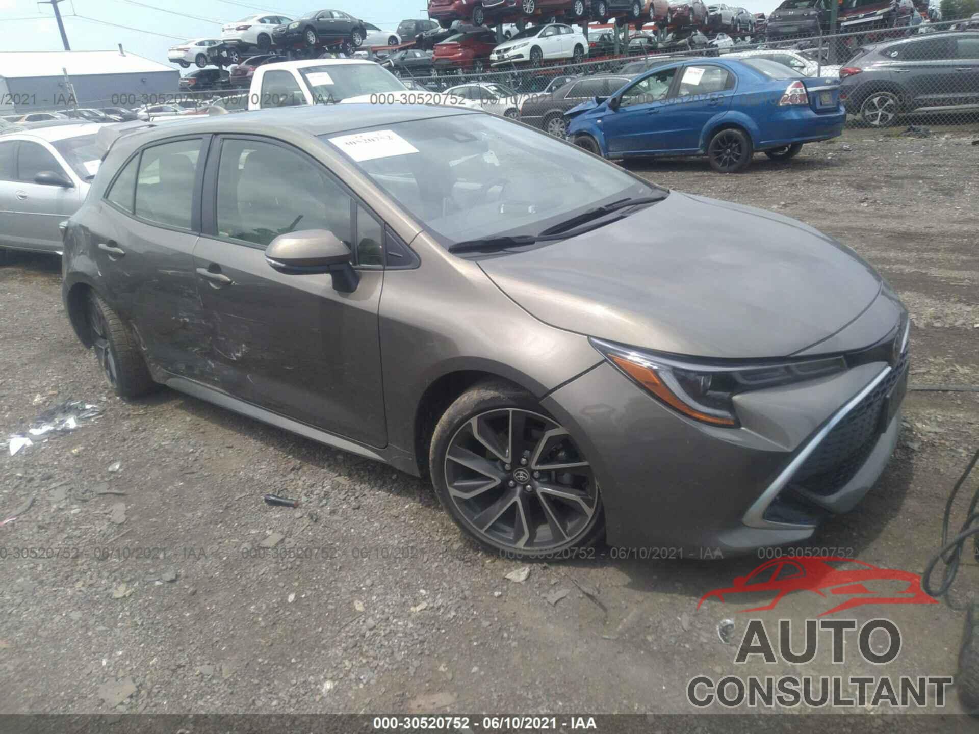 TOYOTA COROLLA HATCHBACK 2020 - JTNC4RBE6L3079350