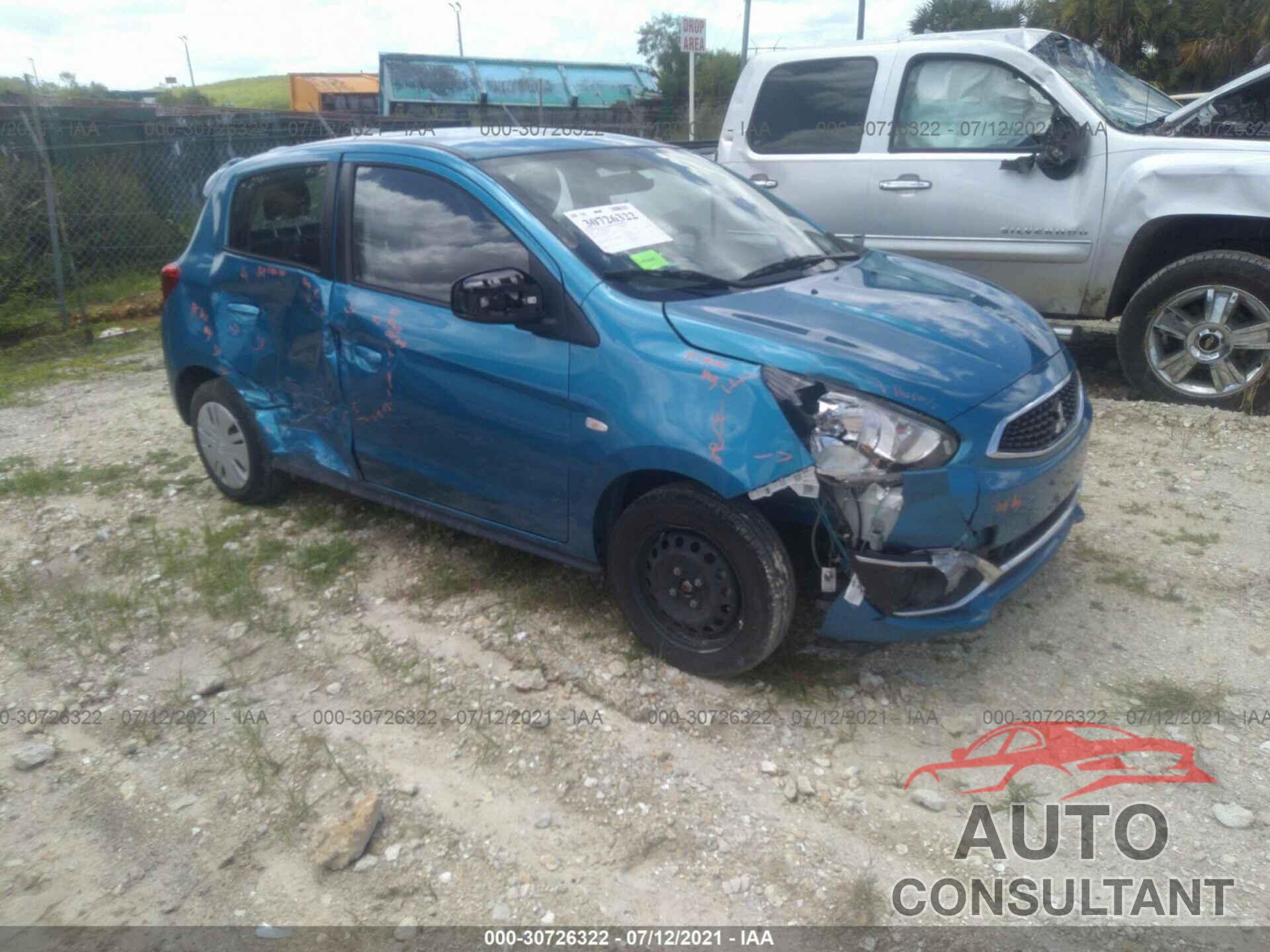 MITSUBISHI MIRAGE 2019 - ML32A3HJ6KH013024