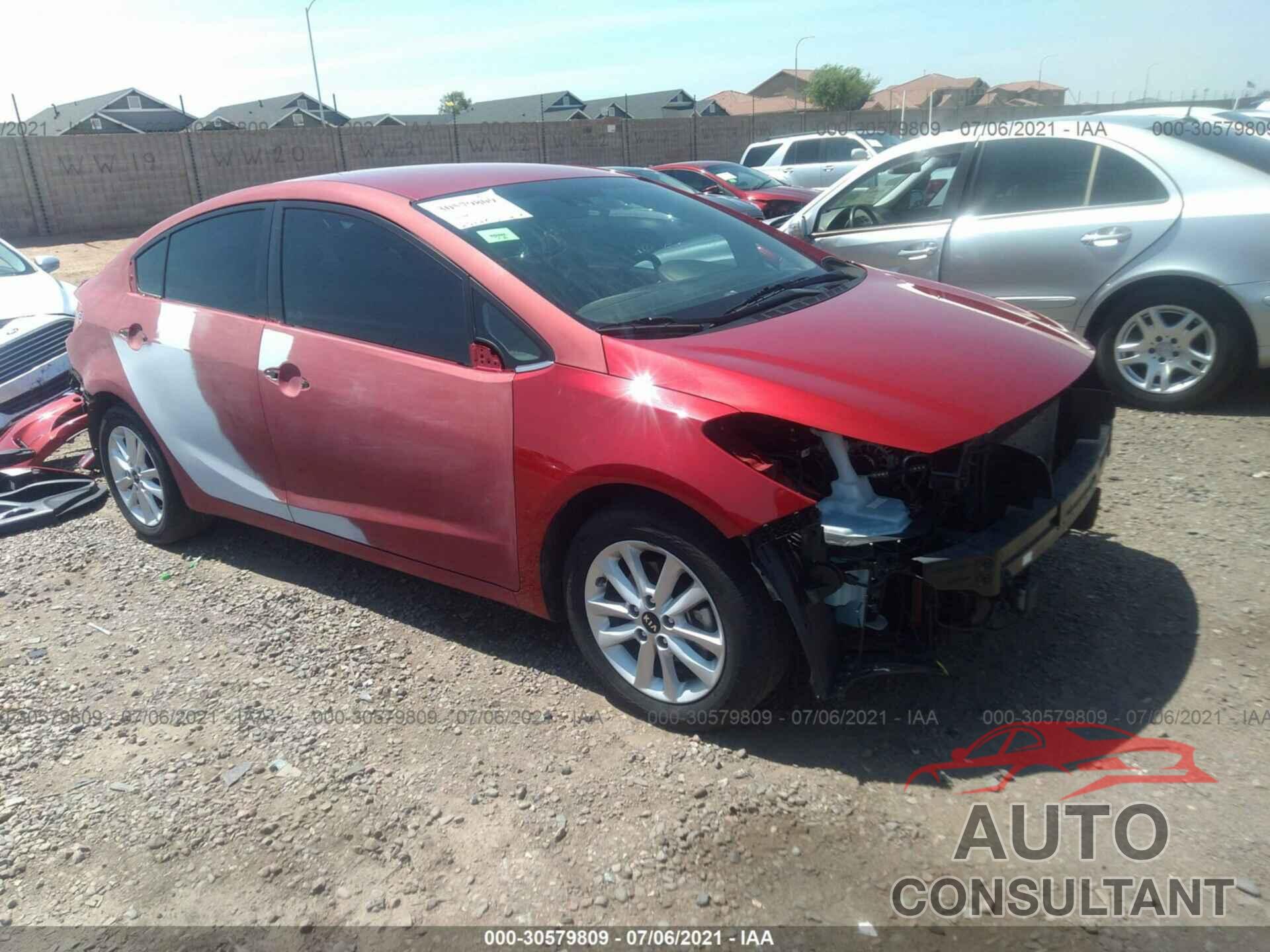KIA FORTE 2017 - 3KPFL4A74HE128054