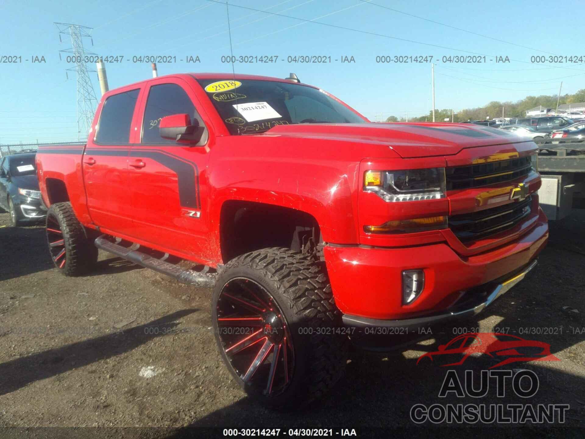 CHEVROLET SILVERADO 1500 2017 - 3GCUKREC8HG391957