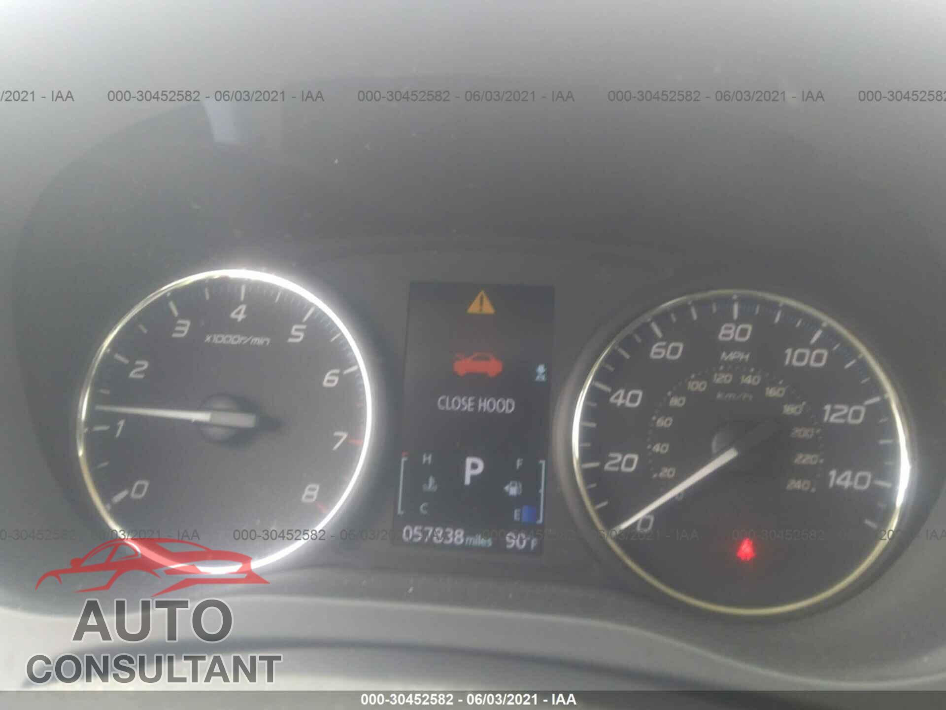 MITSUBISHI OUTLANDER 2020 - JA4AD2A3XLZ007738