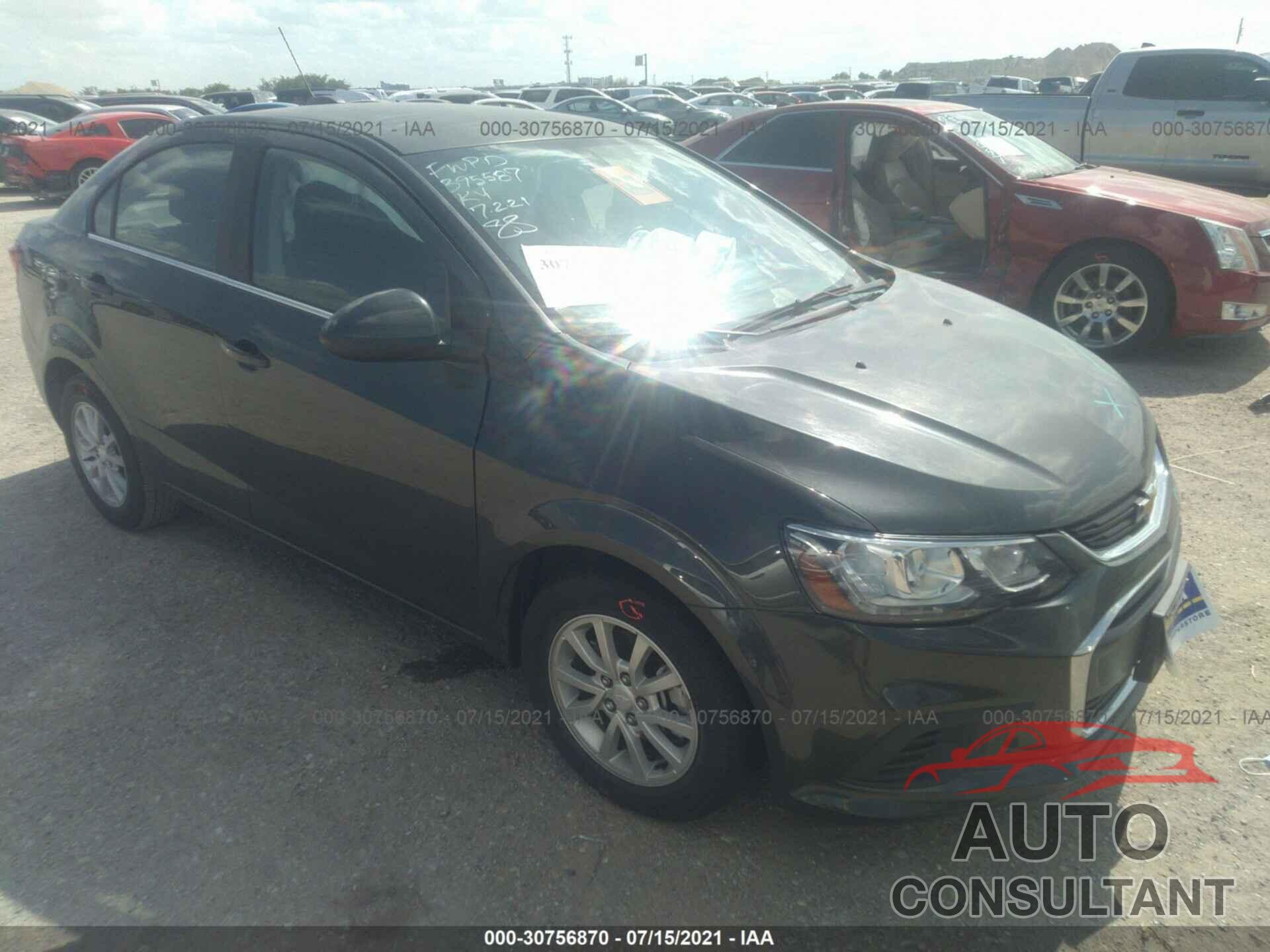 CHEVROLET SONIC 2017 - 1G1JD5SHXH4144595