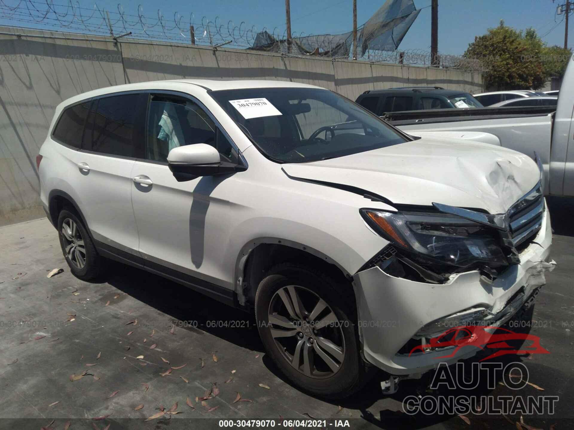HONDA PILOT 2016 - 5FNYF5H52GB001340