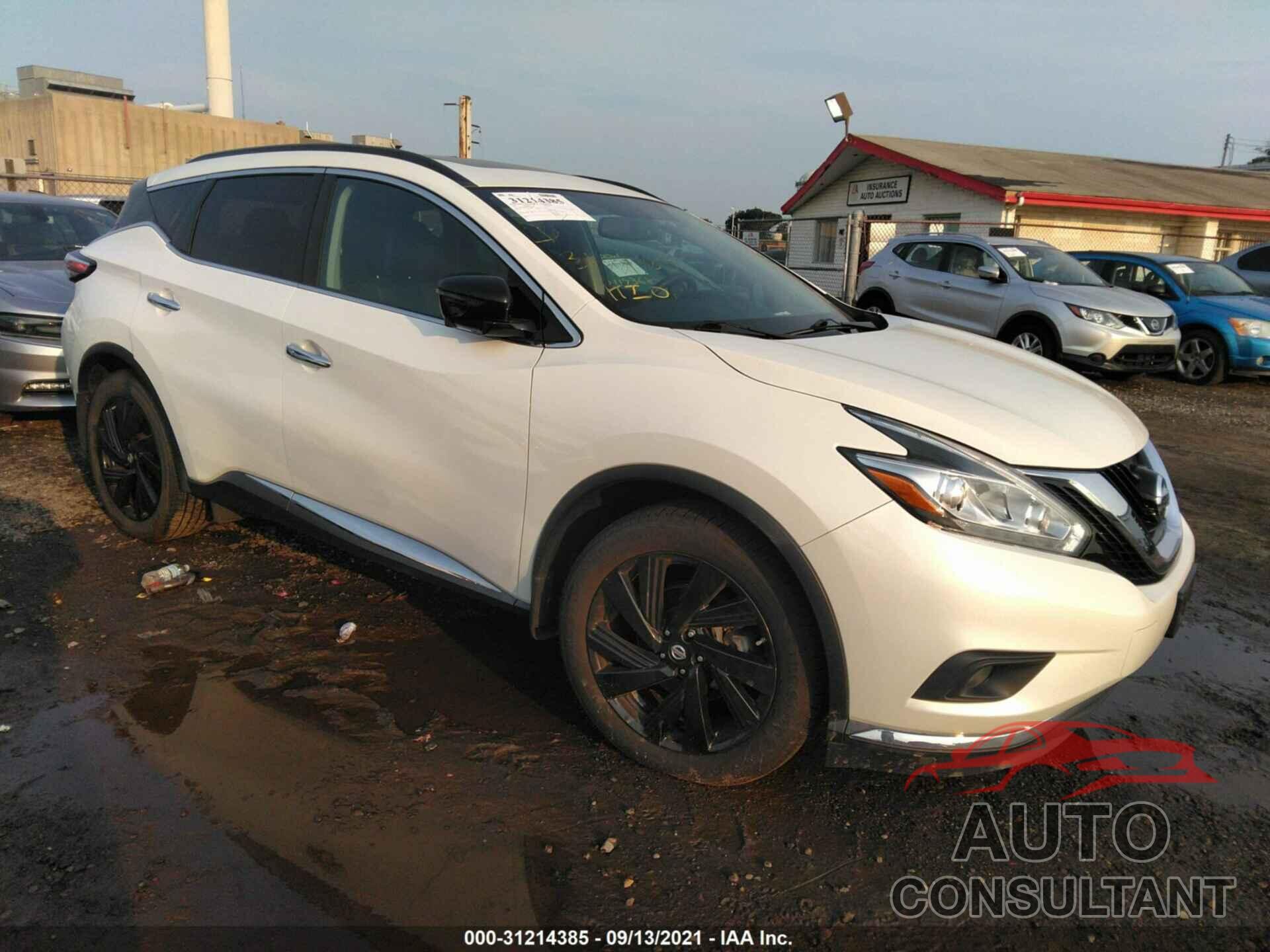 NISSAN MURANO 2017 - 5N1AZ2MH3HN169493