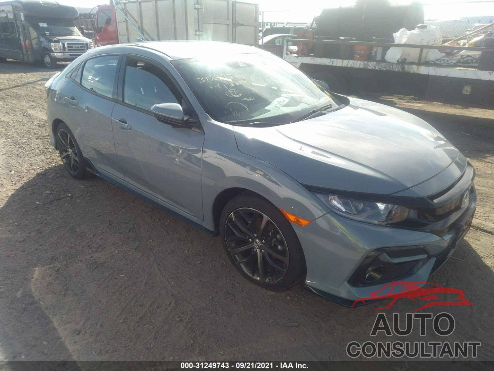 HONDA CIVIC HATCHBACK 2021 - SHHFK7H43MU411144