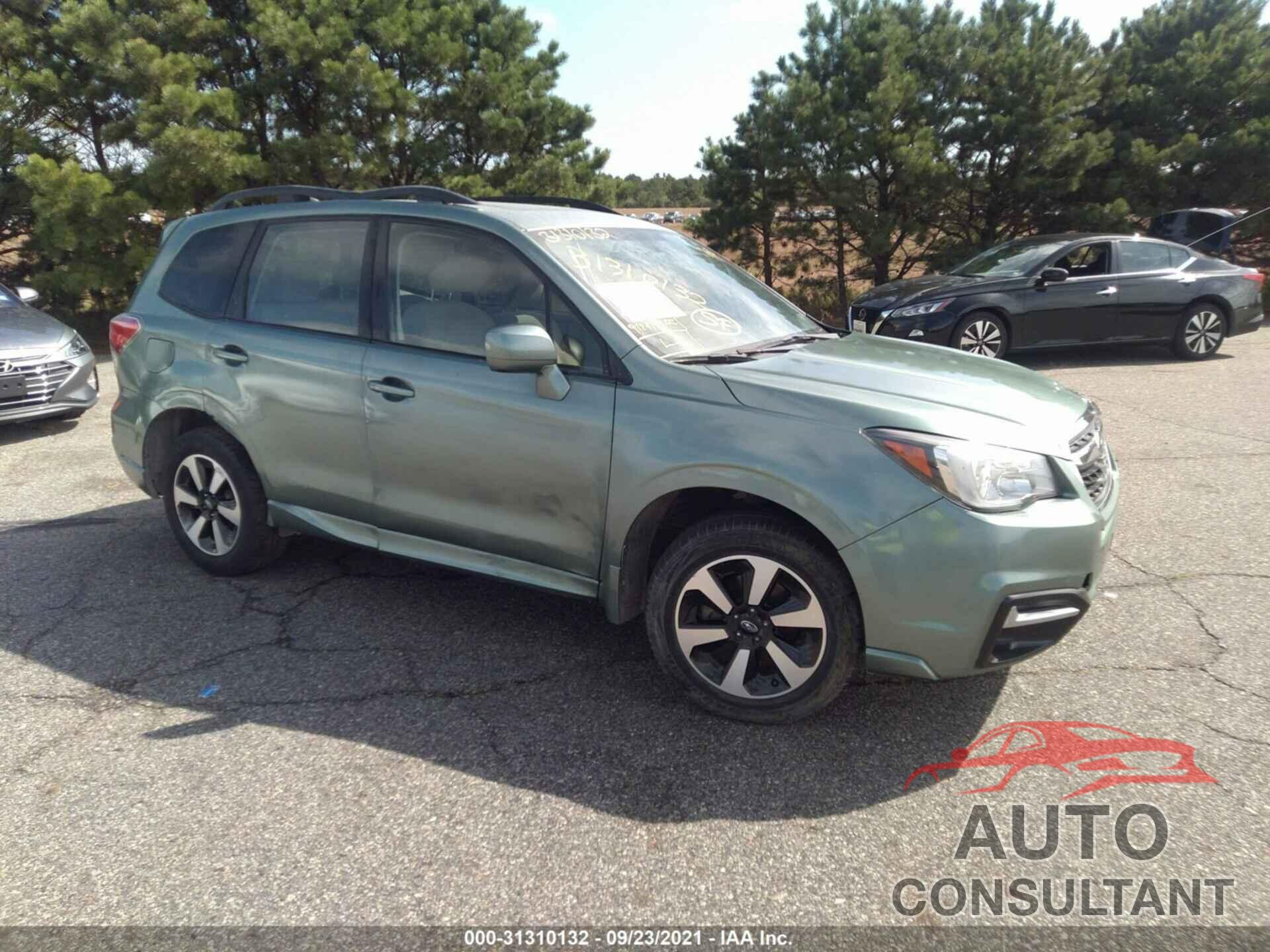 SUBARU FORESTER 2018 - JF2SJAGC9JH574466