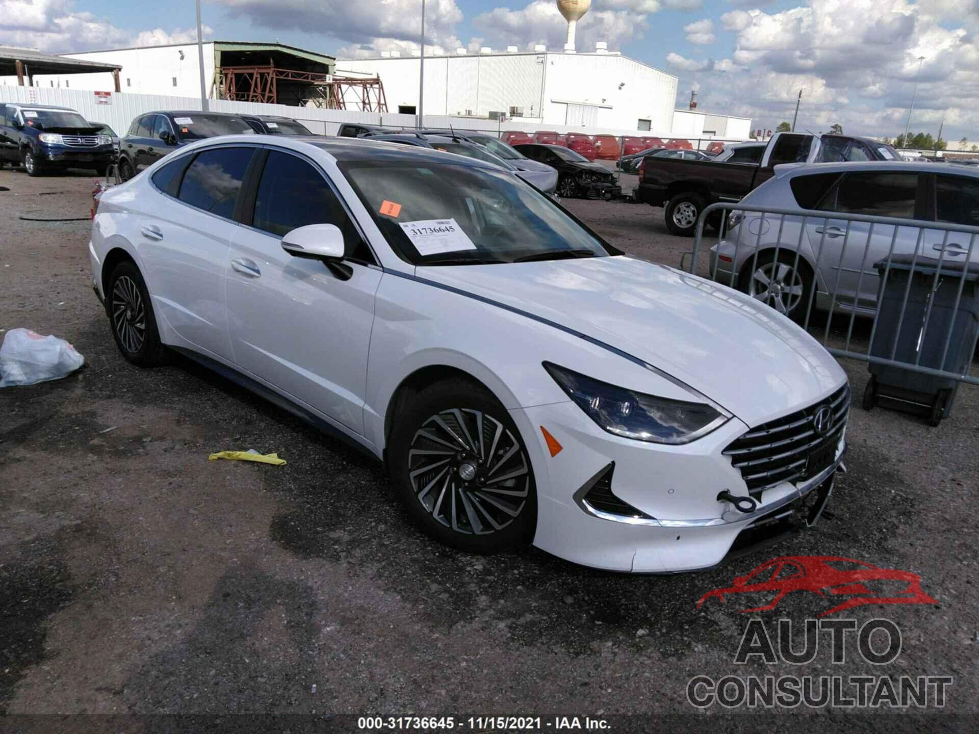 HYUNDAI SONATA HYBRID 2021 - KMHL54JJ2MA021960