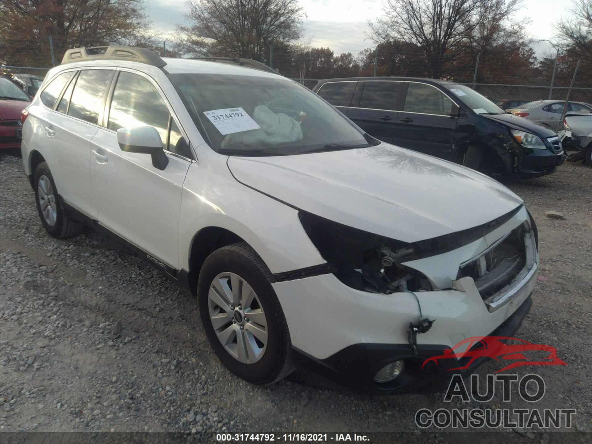 SUBARU OUTBACK 2017 - 4S4BSACC4H3359047