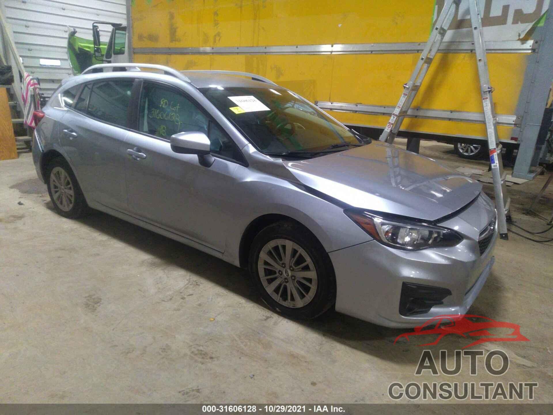 SUBARU IMPREZA 2018 - 4S3GTAD62J3718109
