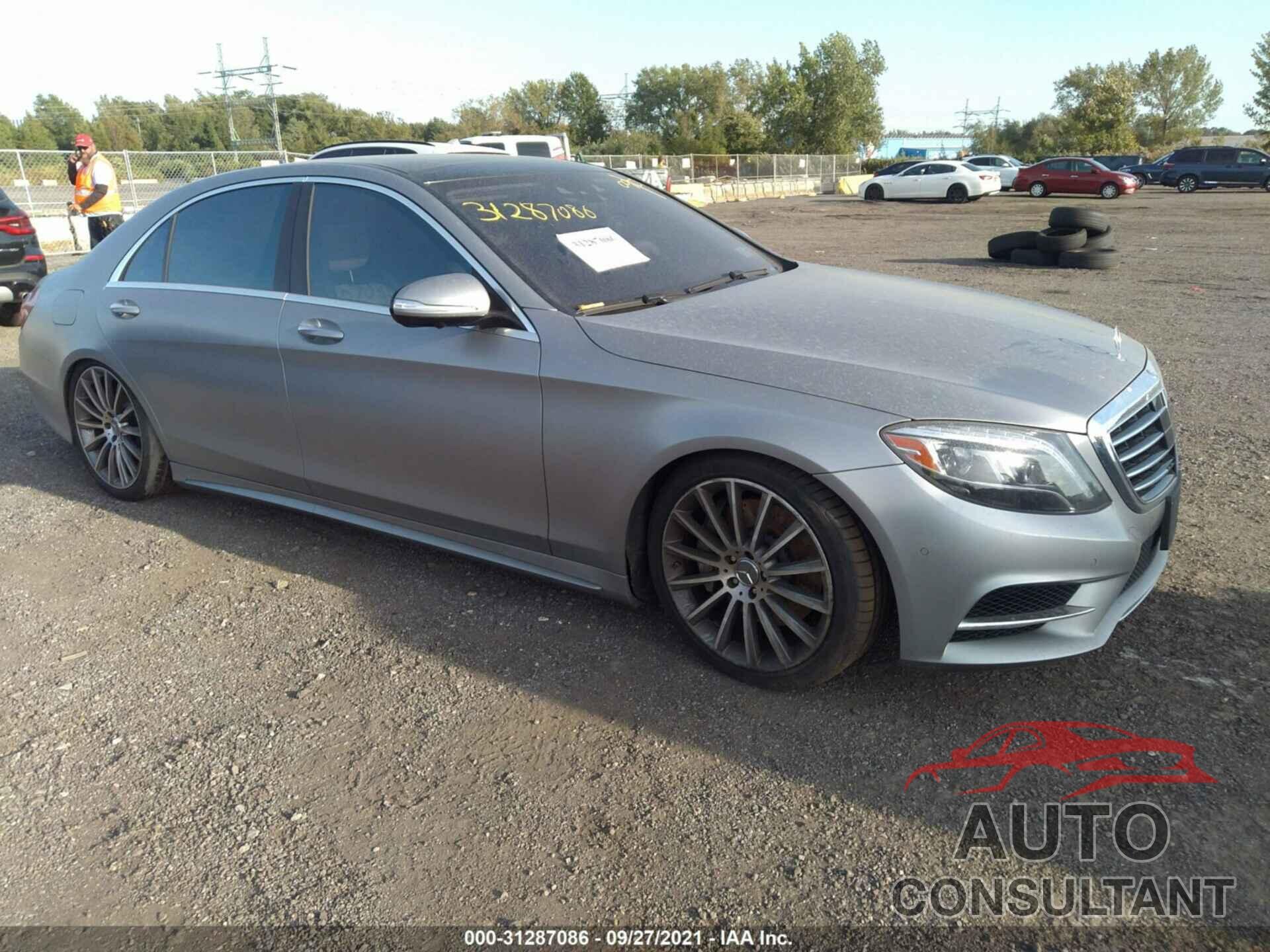 MERCEDES-BENZ S-CLASS 2016 - WDDUG8FB4GA227965