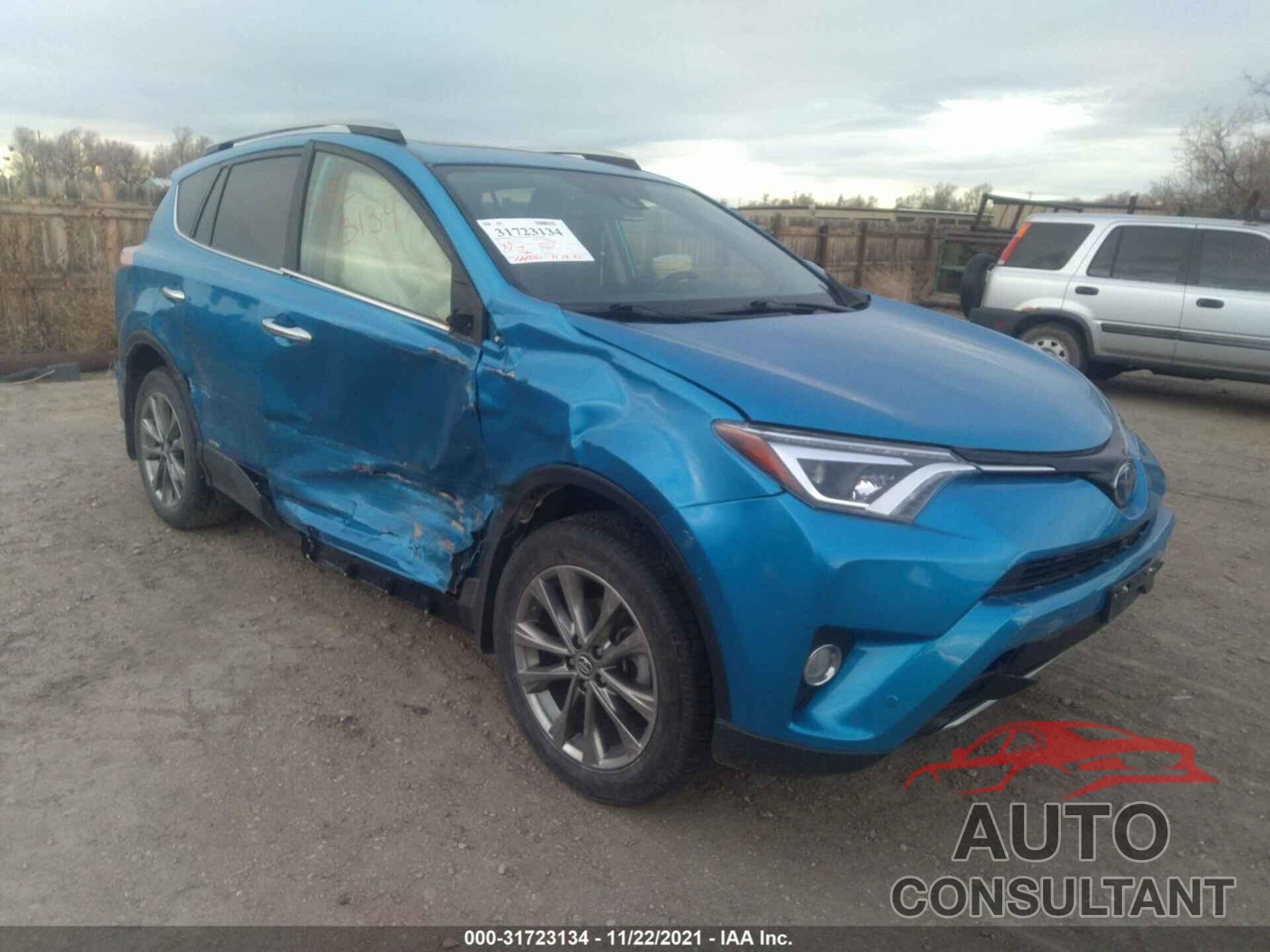 TOYOTA RAV4 HYBRID 2017 - JTMDJREV1HD090156