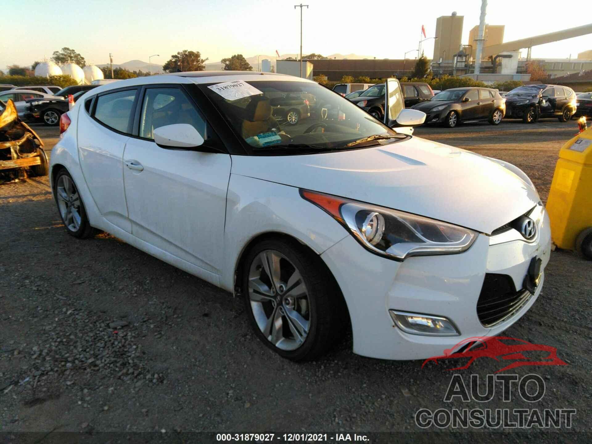 HYUNDAI VELOSTER 2017 - KMHTC6AD5HU315739