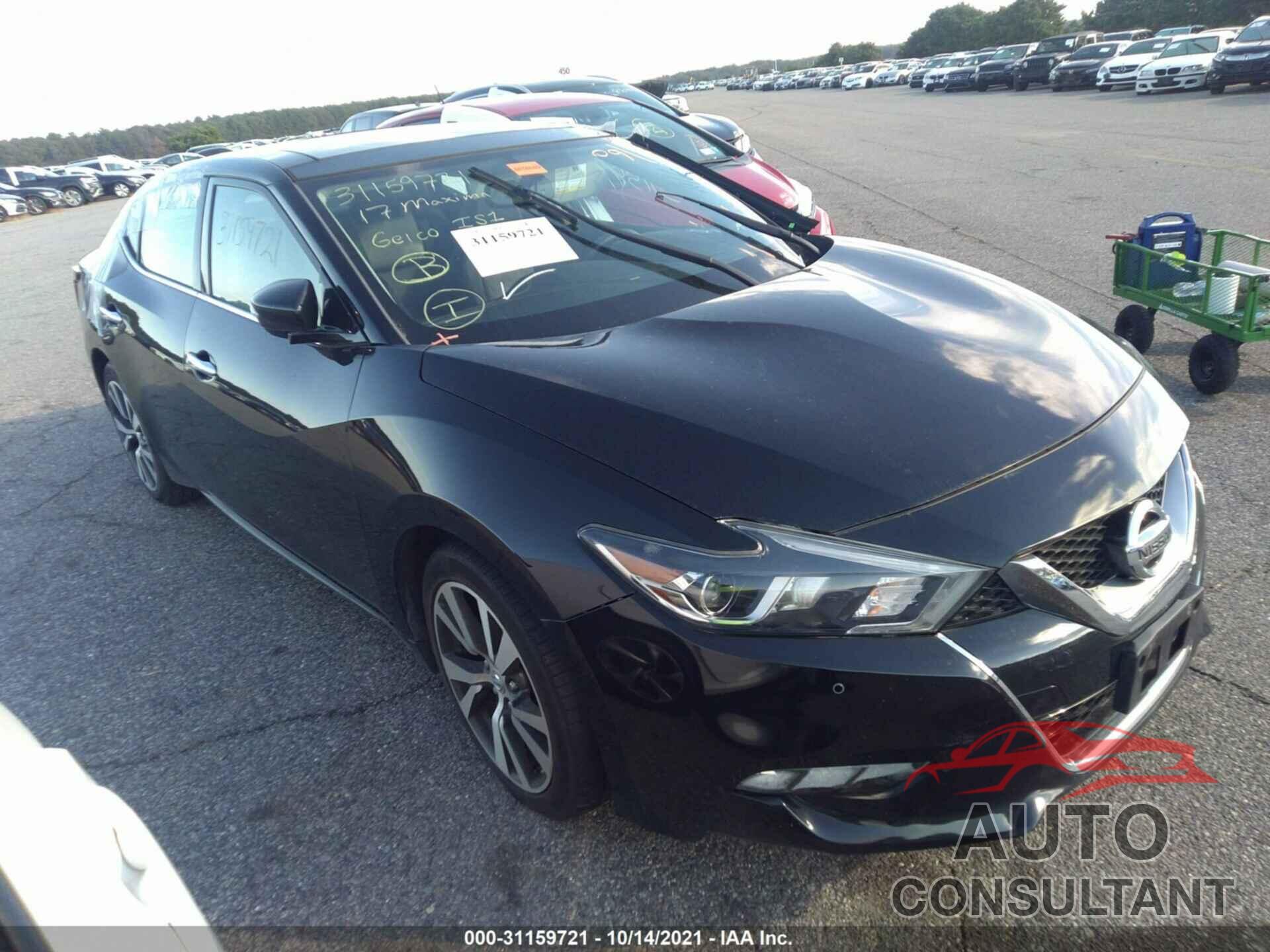 NISSAN MAXIMA 2017 - 1N4AA6AP8HC362206