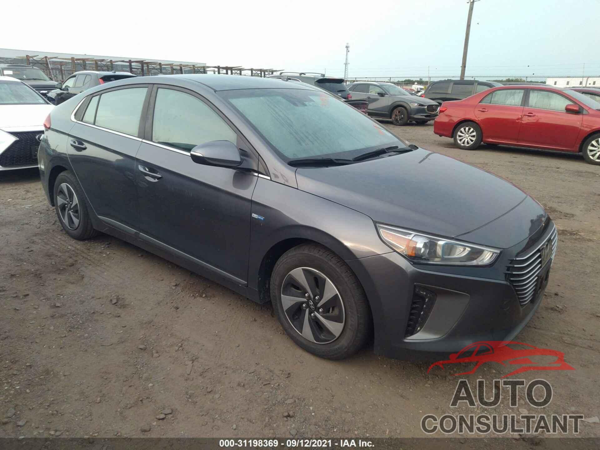 HYUNDAI IONIQ HYBRID 2019 - KMHC75LC3KU124587