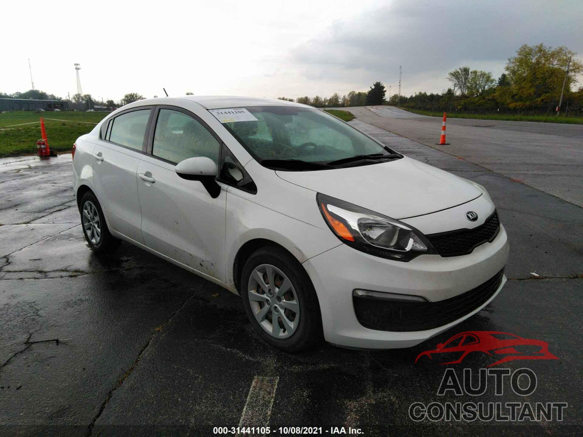 KIA RIO 2016 - KNADM4A34G6577401