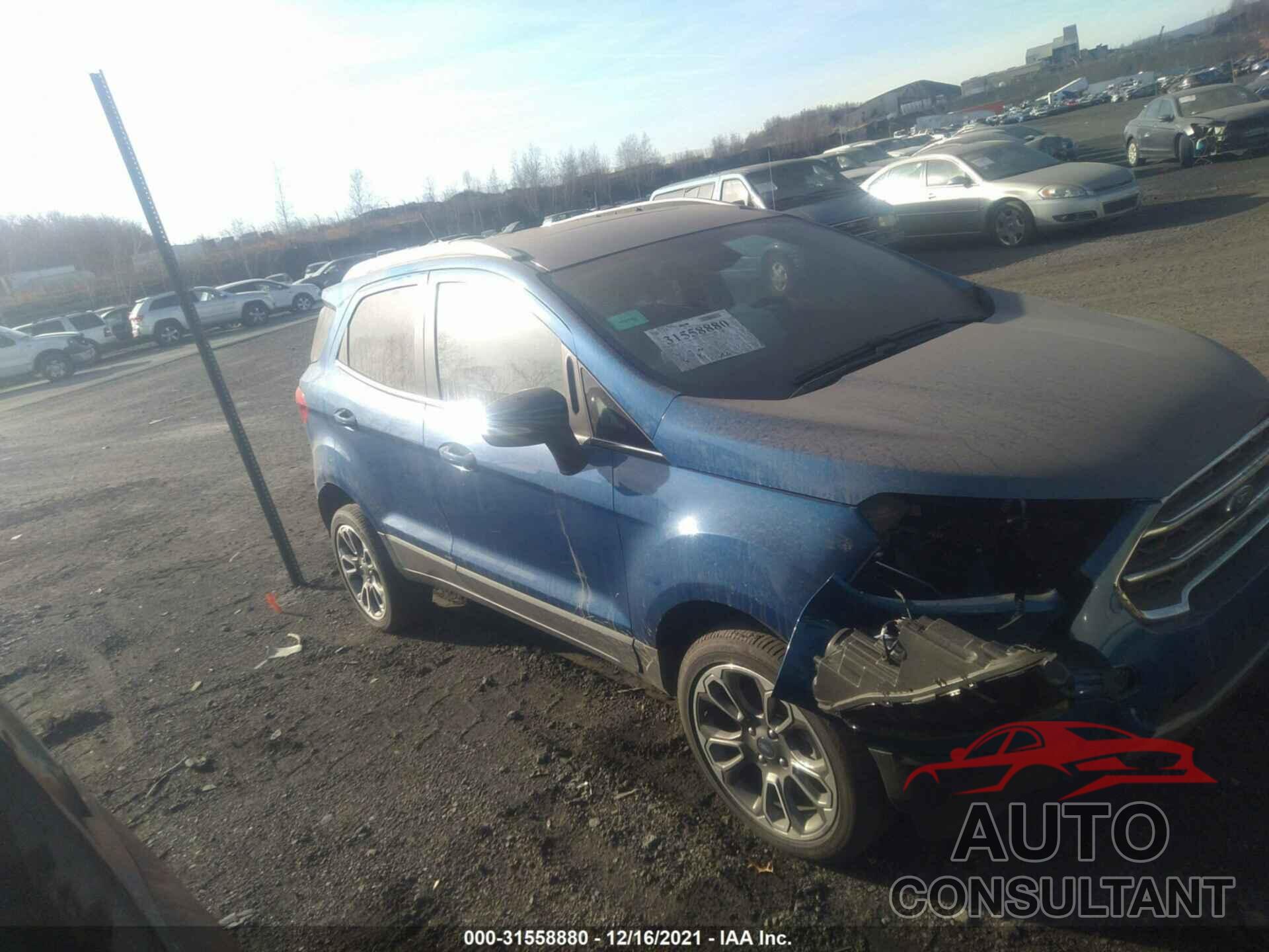 FORD ECOSPORT 2020 - MAJ6S3KL7LC364860