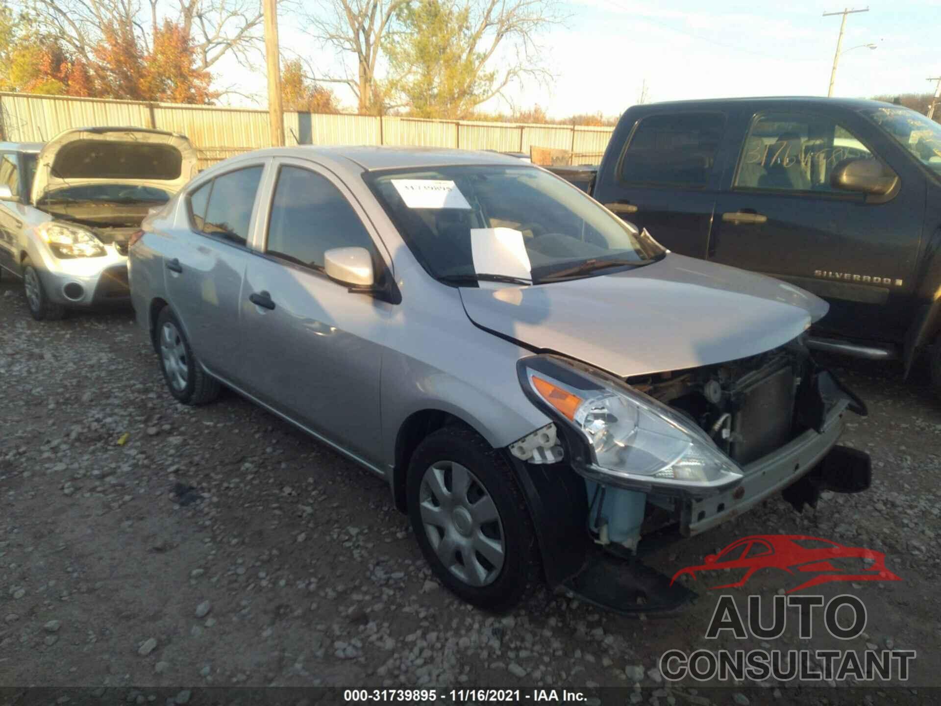 NISSAN VERSA 2016 - 3N1CN7AP1GL908458