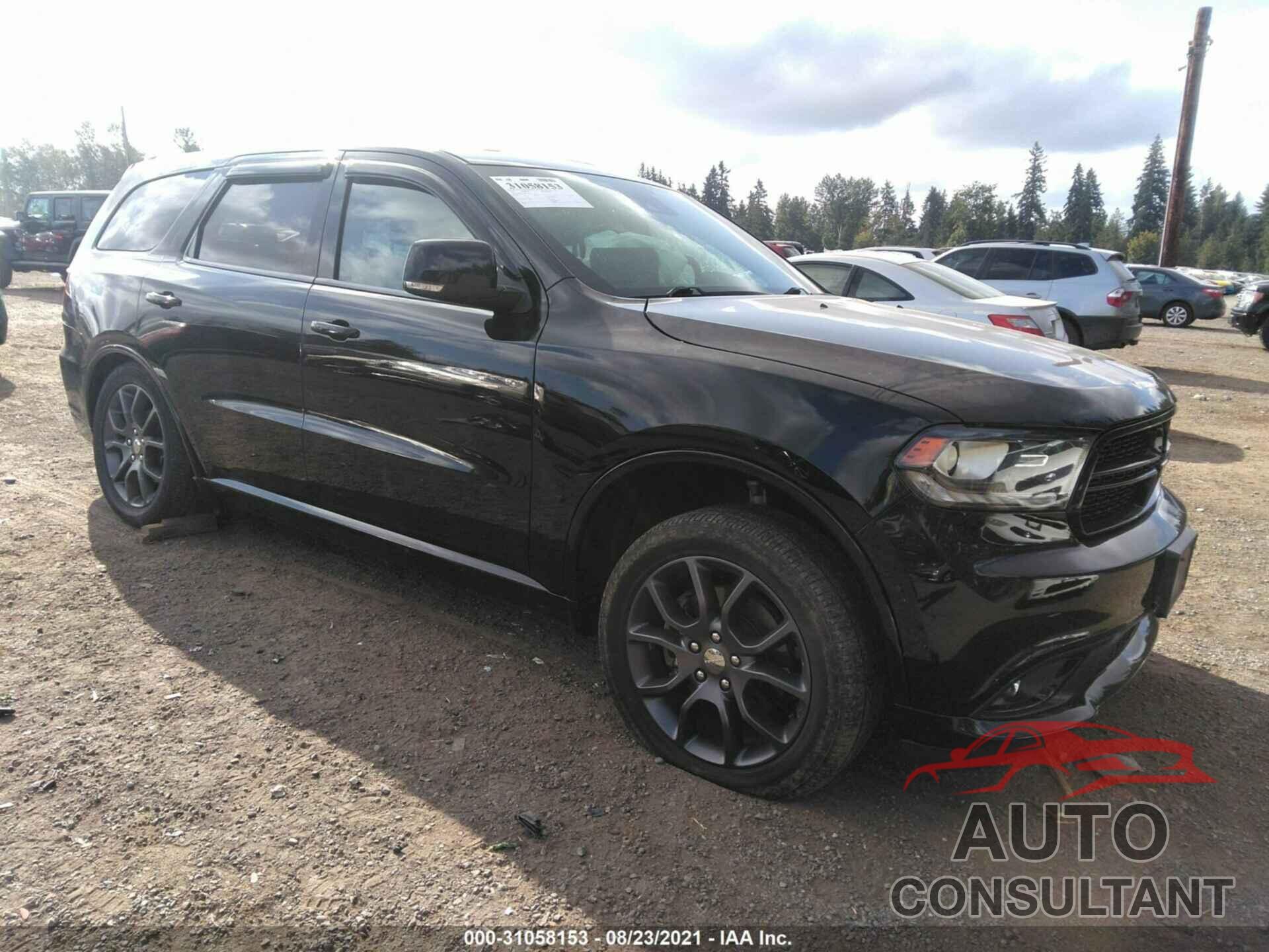 DODGE DURANGO 2017 - 1C4SDJCT1HC630287