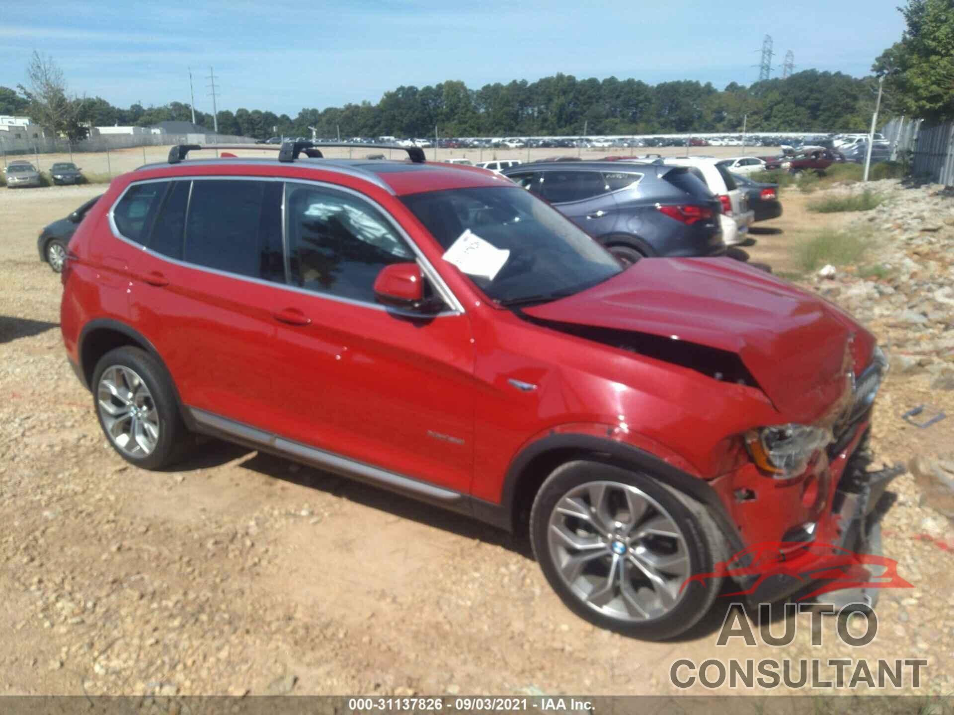 BMW X3 2017 - 5UXWX7C58H0U40452