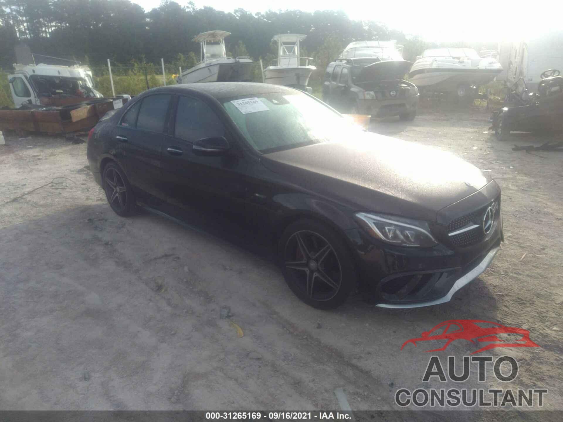 MERCEDES-BENZ C-CLASS 2016 - 55SWF6EB2GU133634