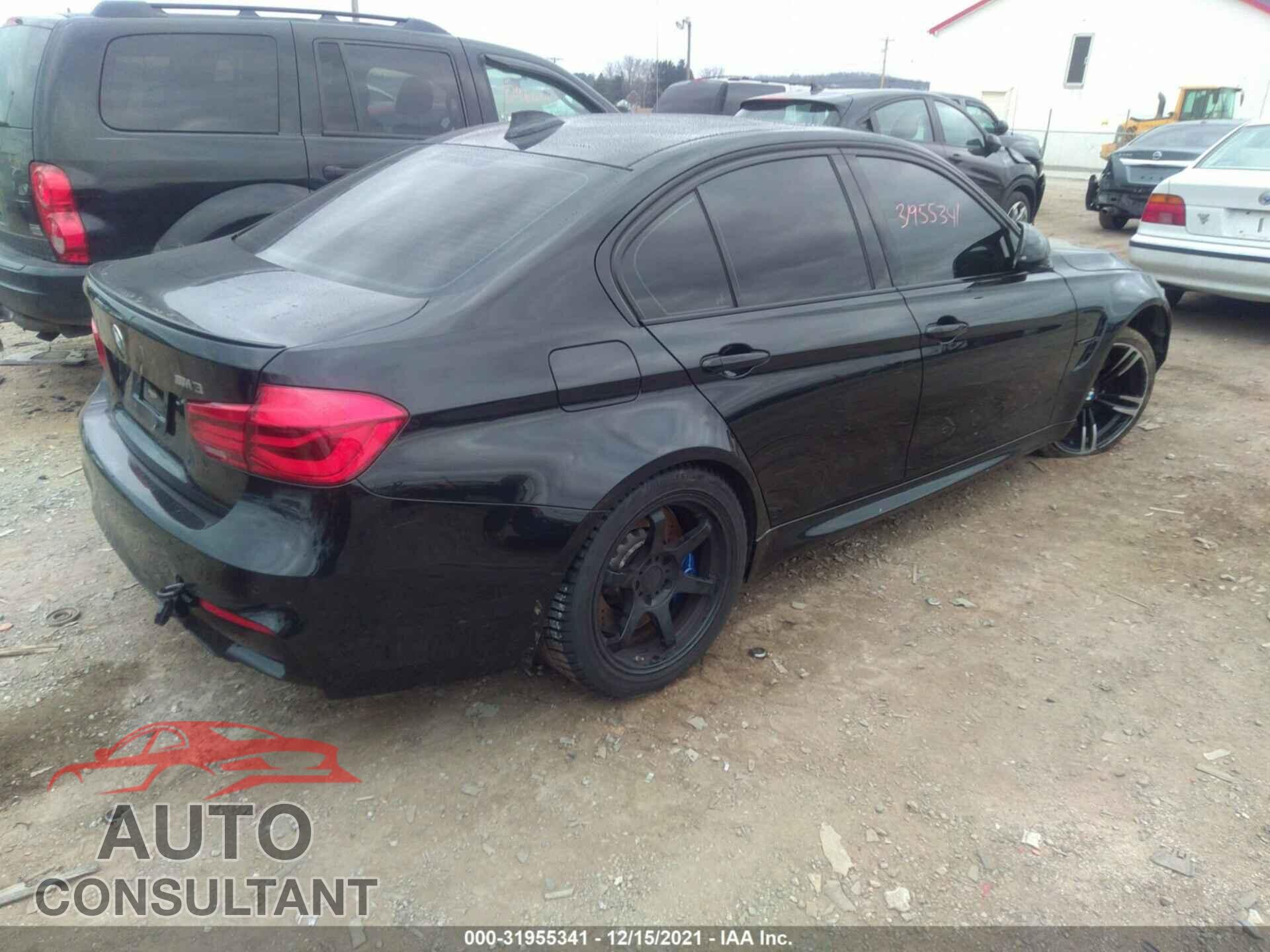 BMW M3 2016 - WBS8M9C50G5G41712