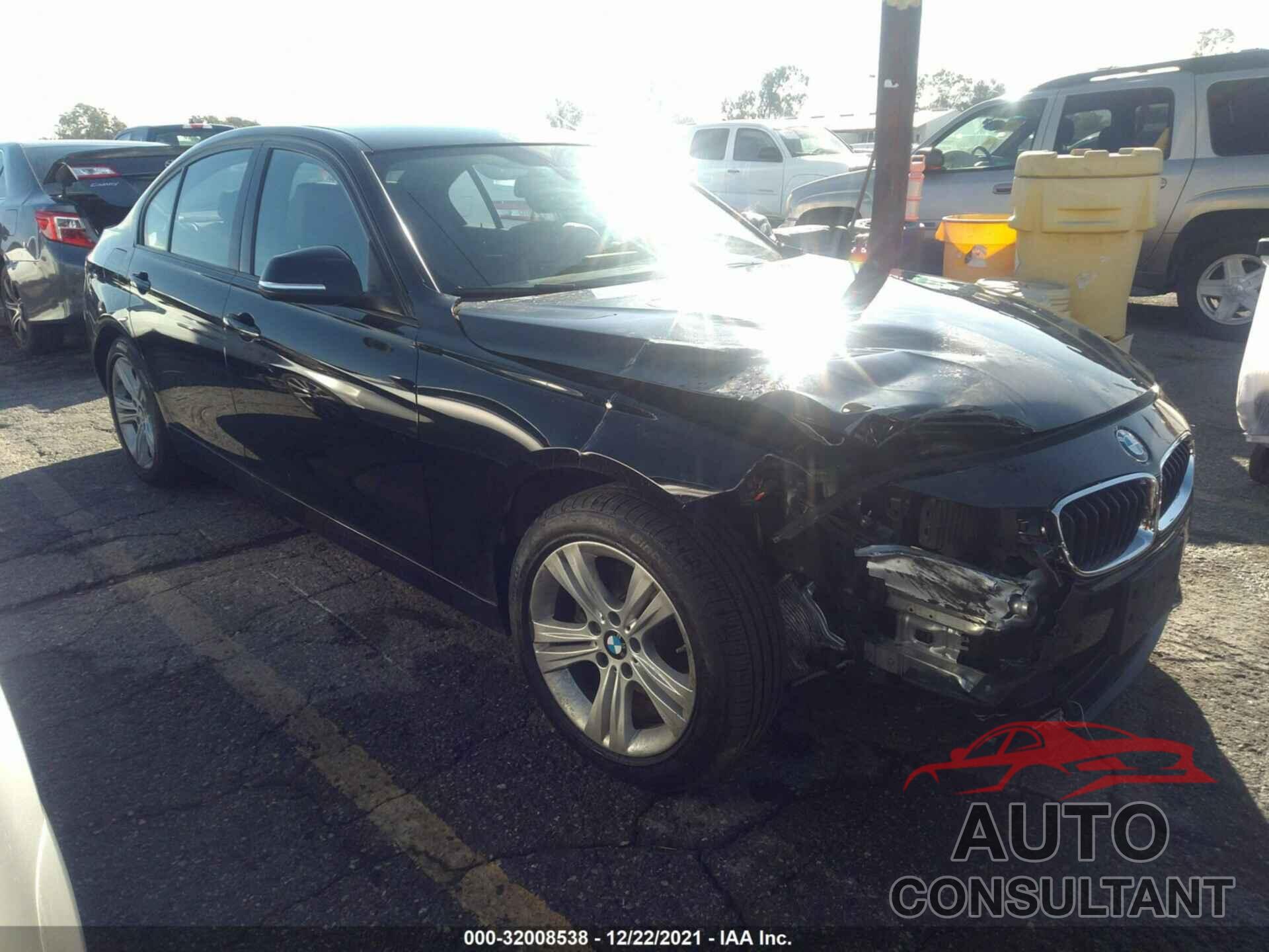 BMW 3 SERIES 2016 - WBA8E9G5XGNU29277