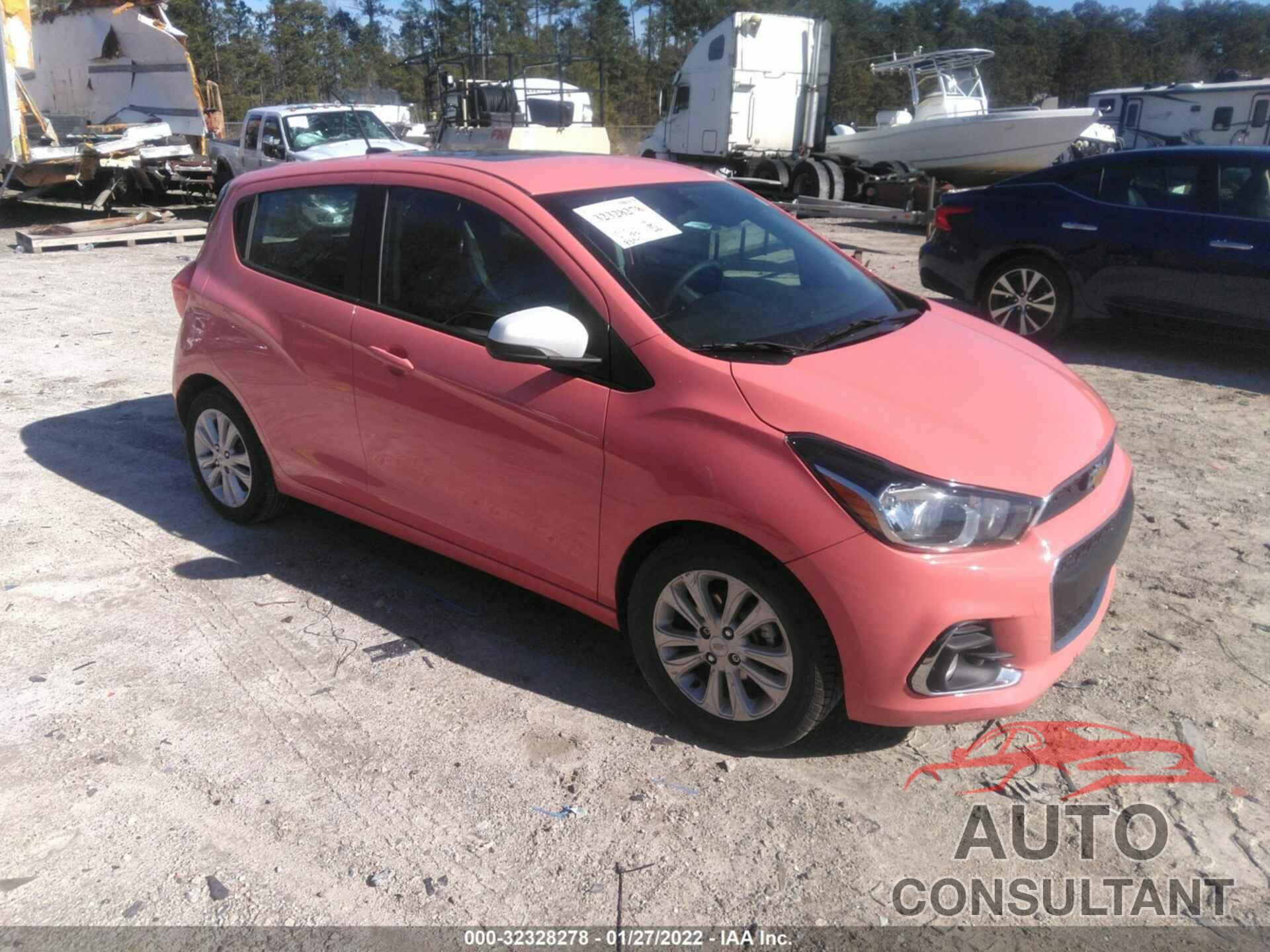 CHEVROLET SPARK 2018 - KL8CD6SA4JC452102