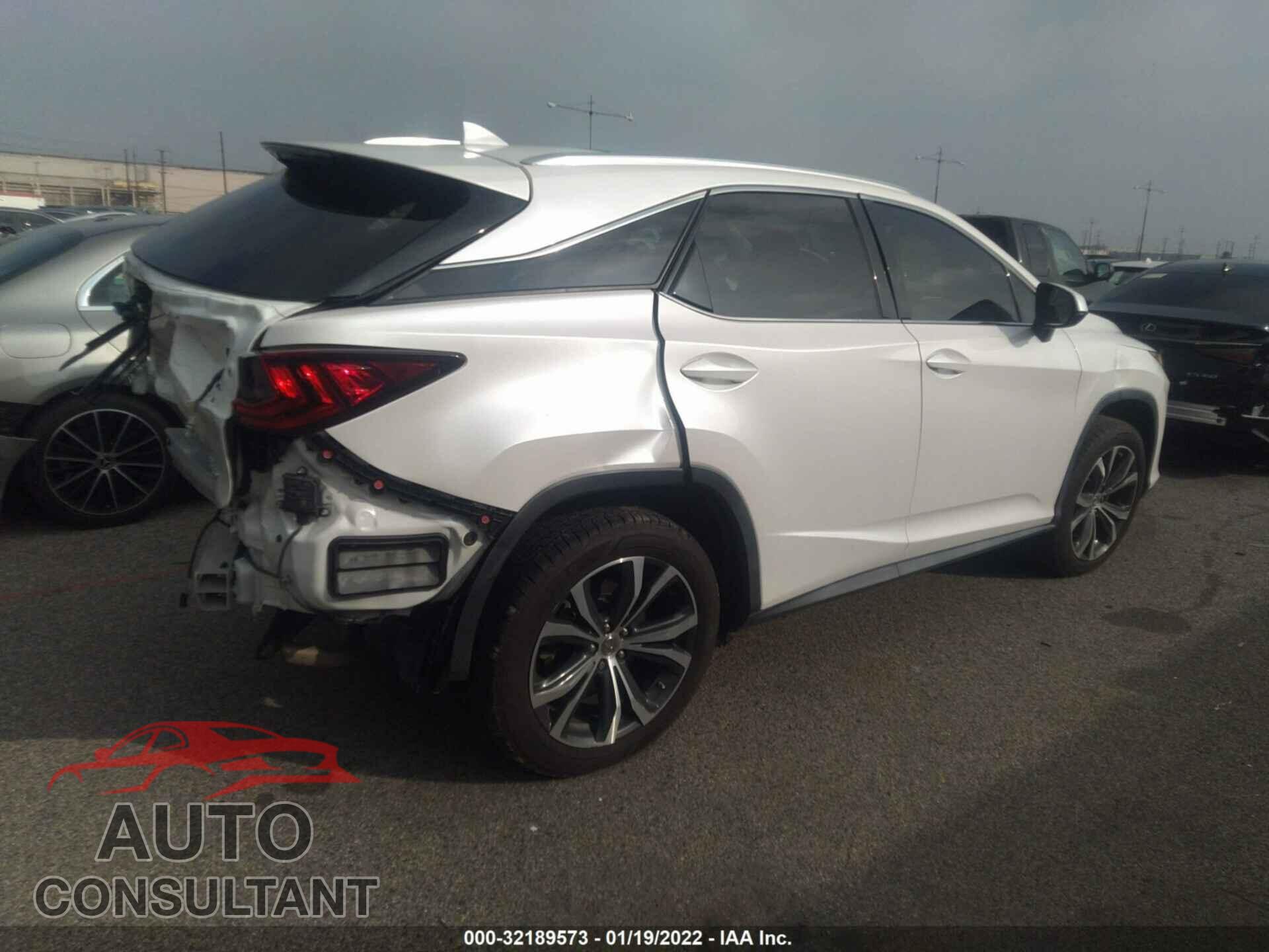 LEXUS RX 2017 - 2T2ZZMCA9HC045363