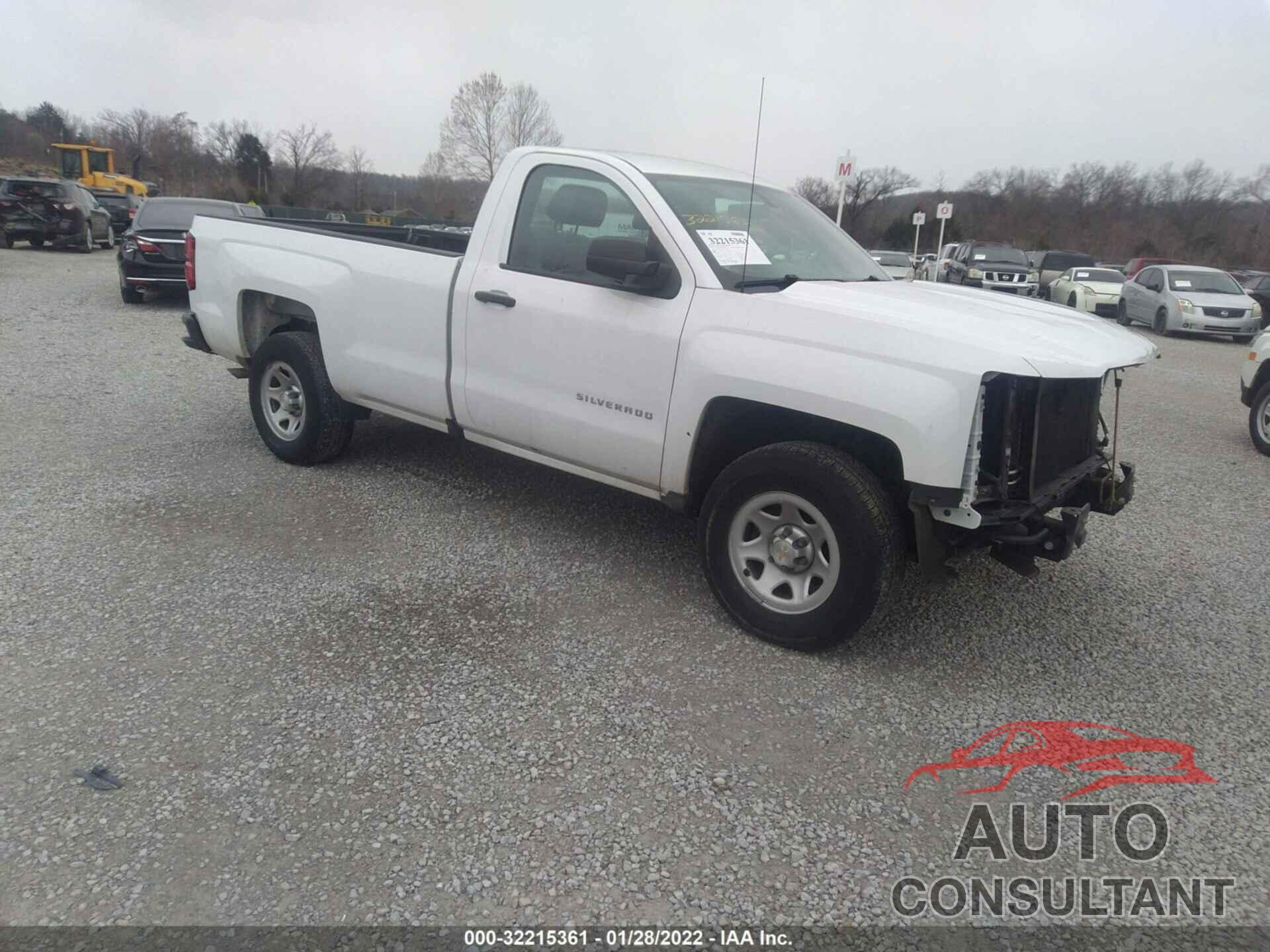 CHEVROLET SILVERADO 1500 2018 - 1GCNCNEH2JZ185237