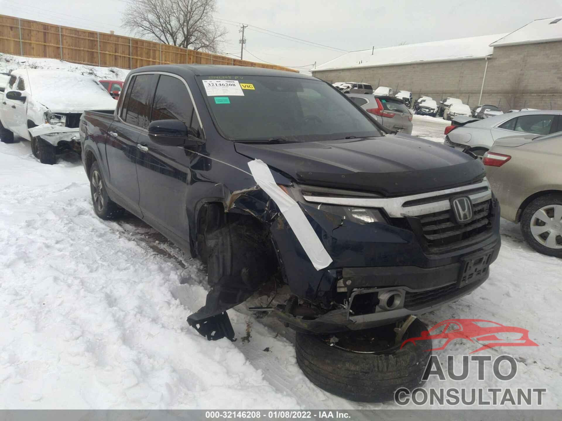 HONDA RIDGELINE 2017 - 5FPYK3F73HB004468