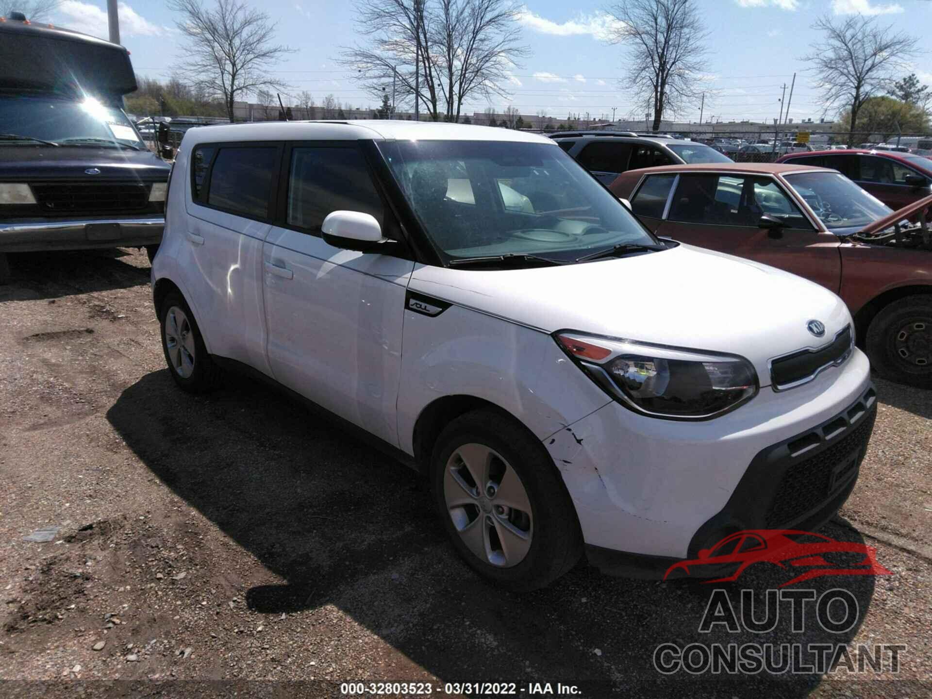 KIA SOUL 2016 - KNDJN2A27G7283273