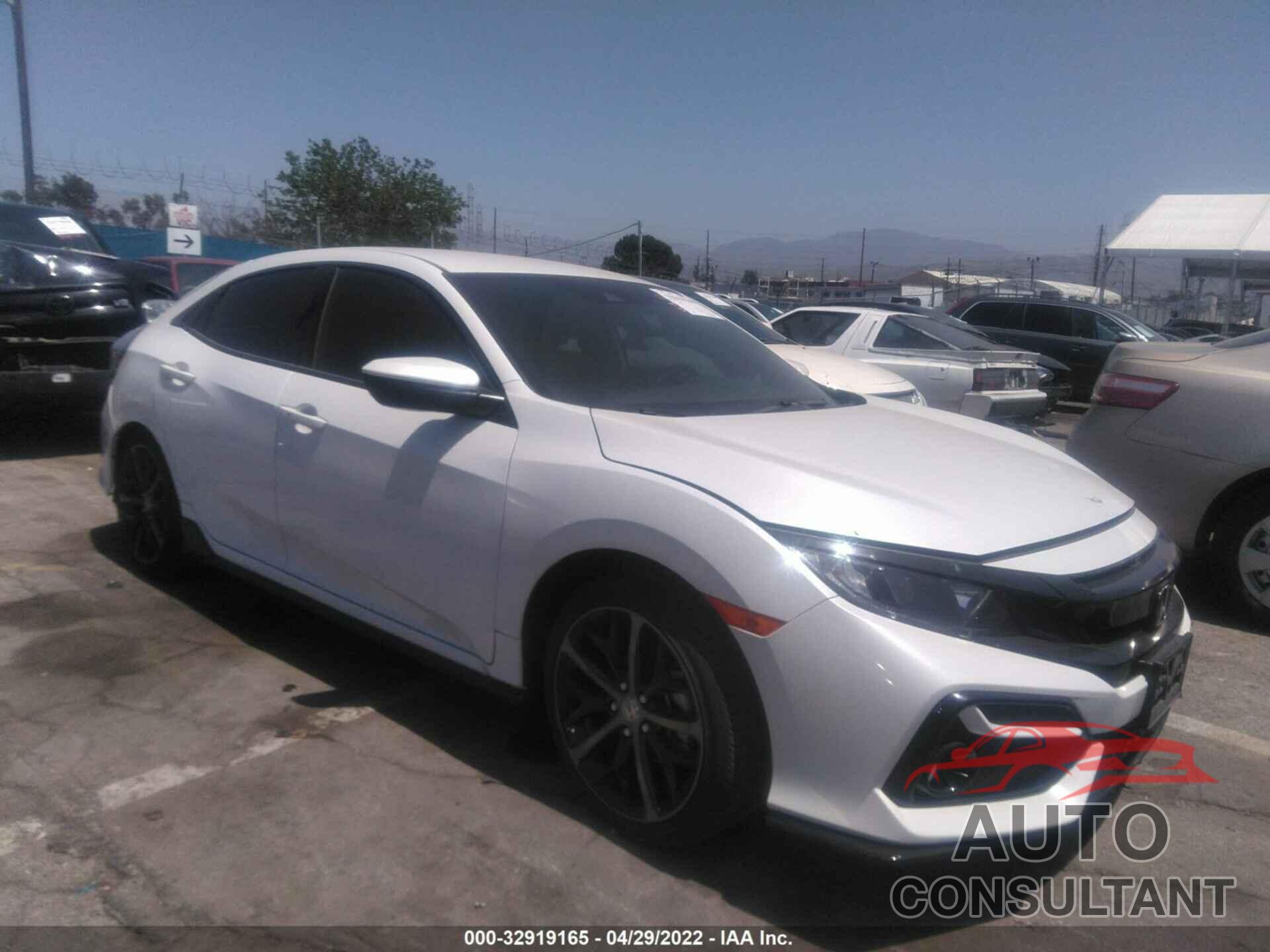 HONDA CIVIC HATCHBACK 2021 - SHHFK7H49MU412959
