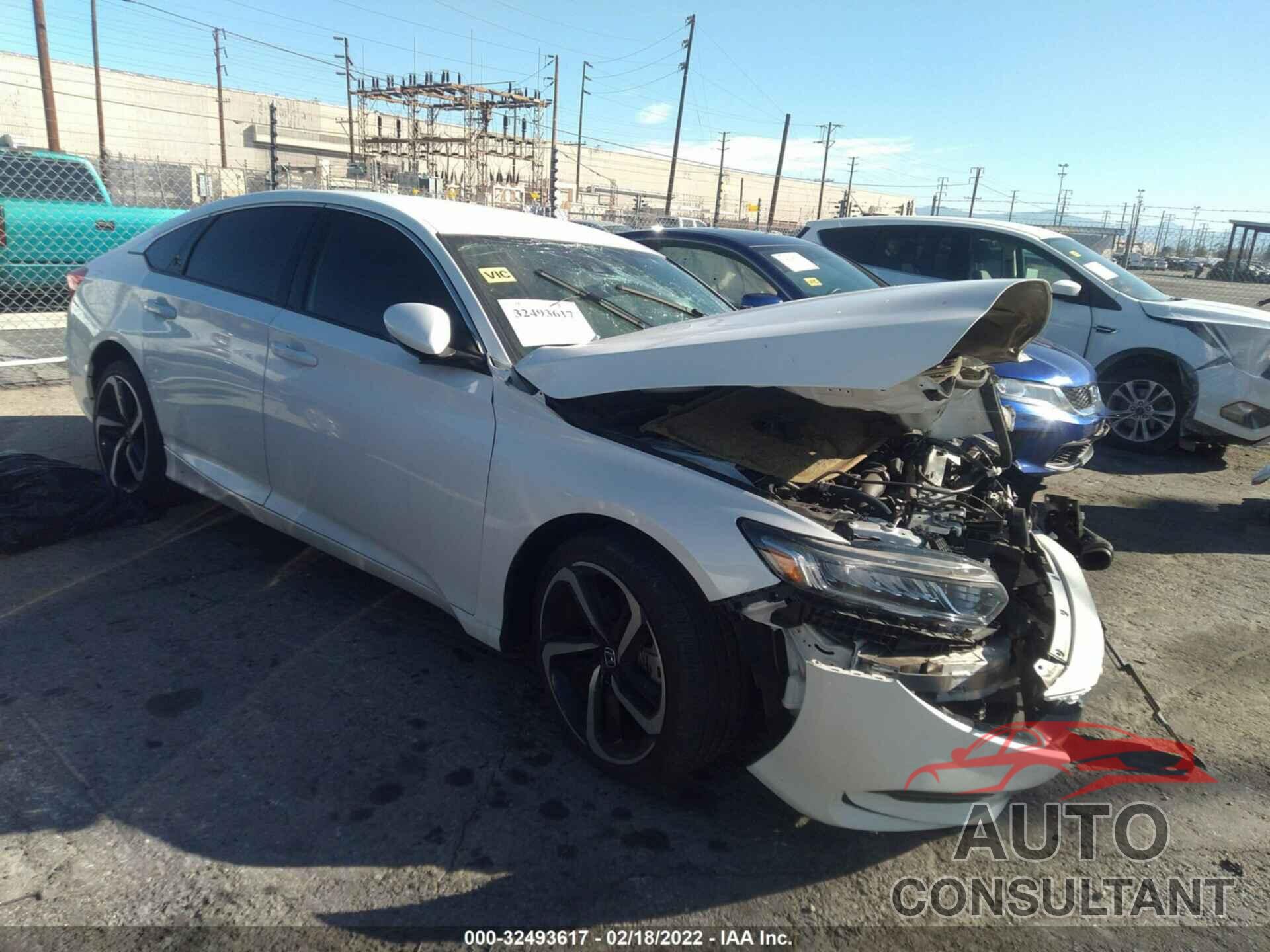 HONDA ACCORD SEDAN 2018 - 1HGCV1F38JA161747