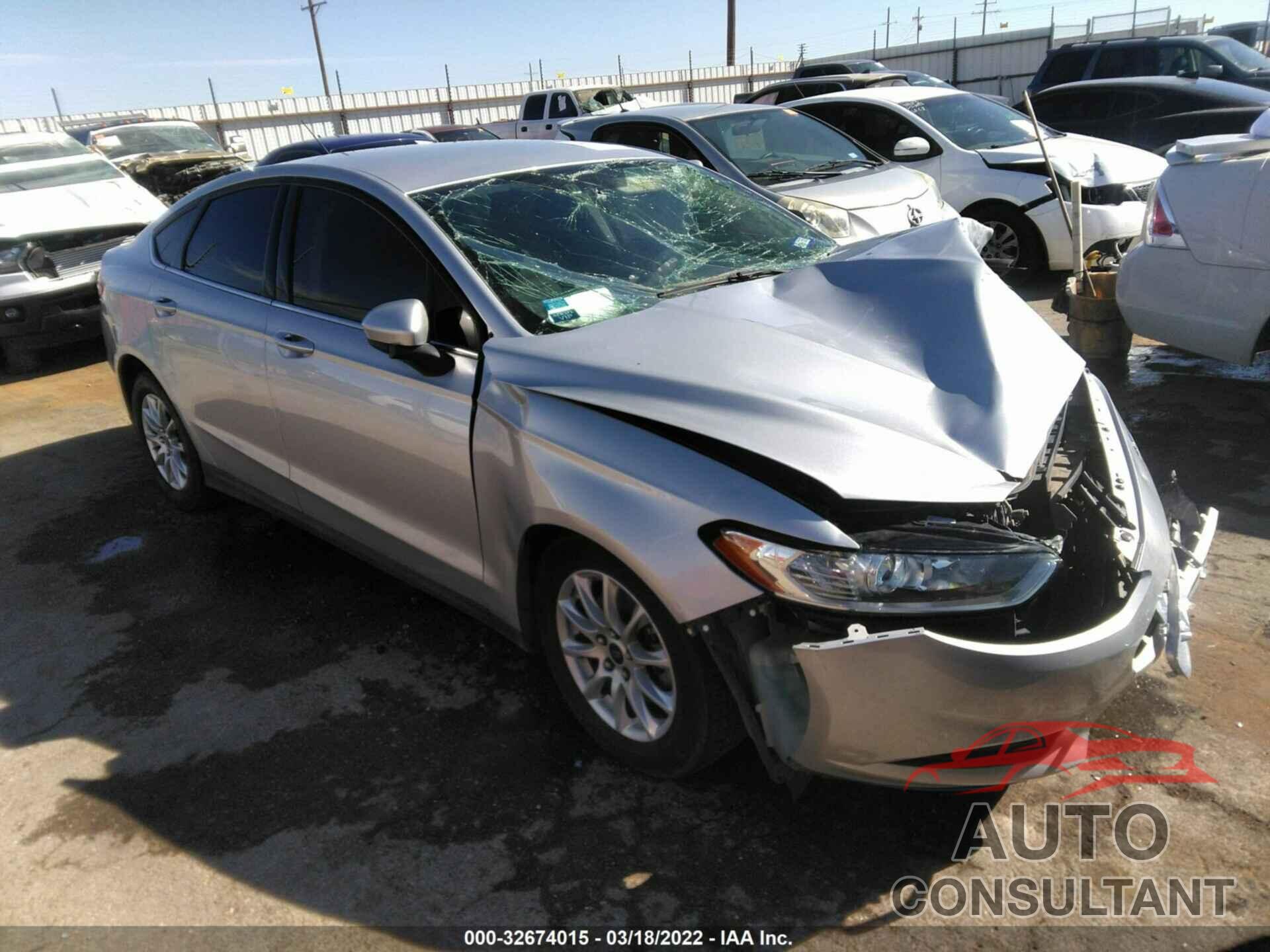 FORD FUSION 2016 - 3FA6P0G75GR132969