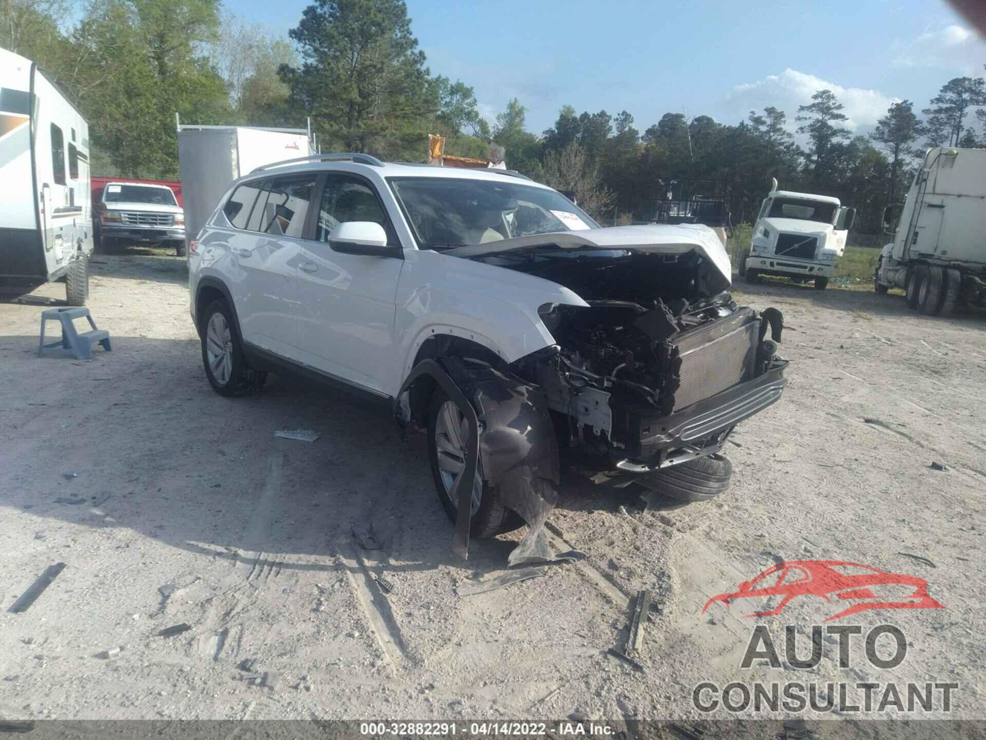 VOLKSWAGEN ATLAS 2021 - 1V2ER2CA7MC569247