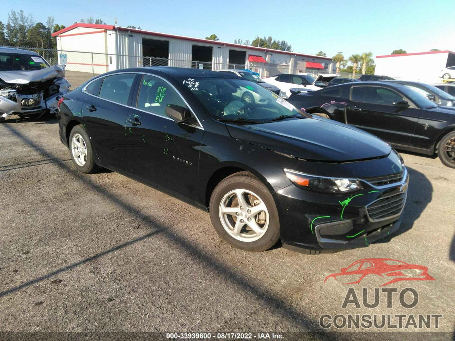 CHEVROLET MALIBU 2018 - 1G1ZB5ST8JF191468