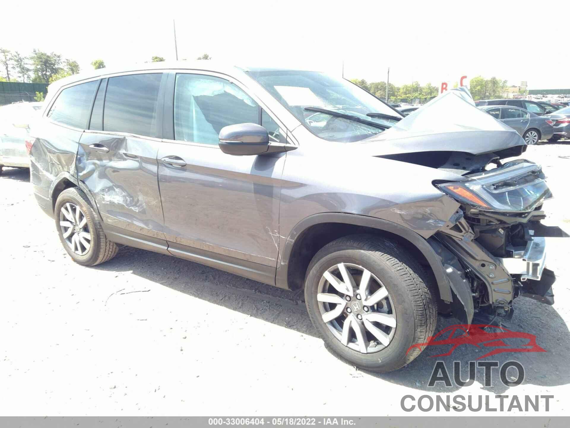 HONDA PILOT 2021 - 5FNYF6H56MB054527