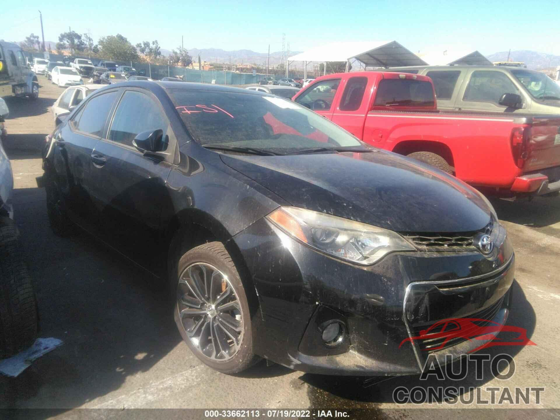 TOYOTA COROLLA 2016 - 5YFBURHE5GP407183