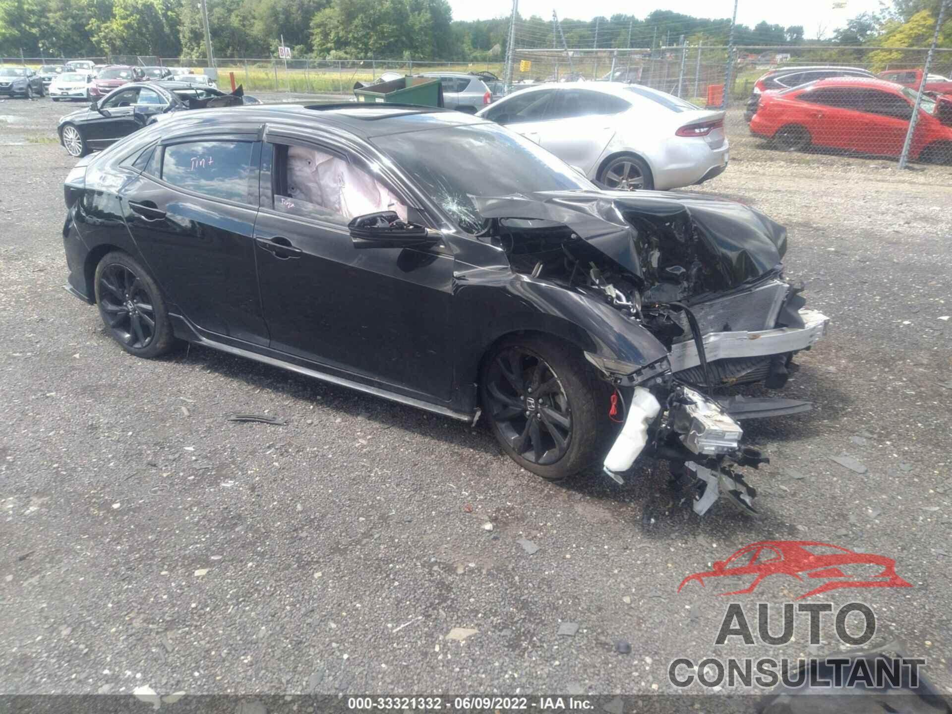 HONDA CIVIC HATCHBACK 2018 - SHHFK7H98JU410207