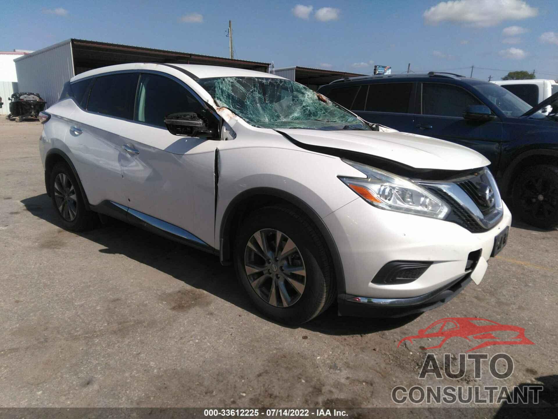 NISSAN MURANO 2016 - 5N1AZ2MG9GN167818