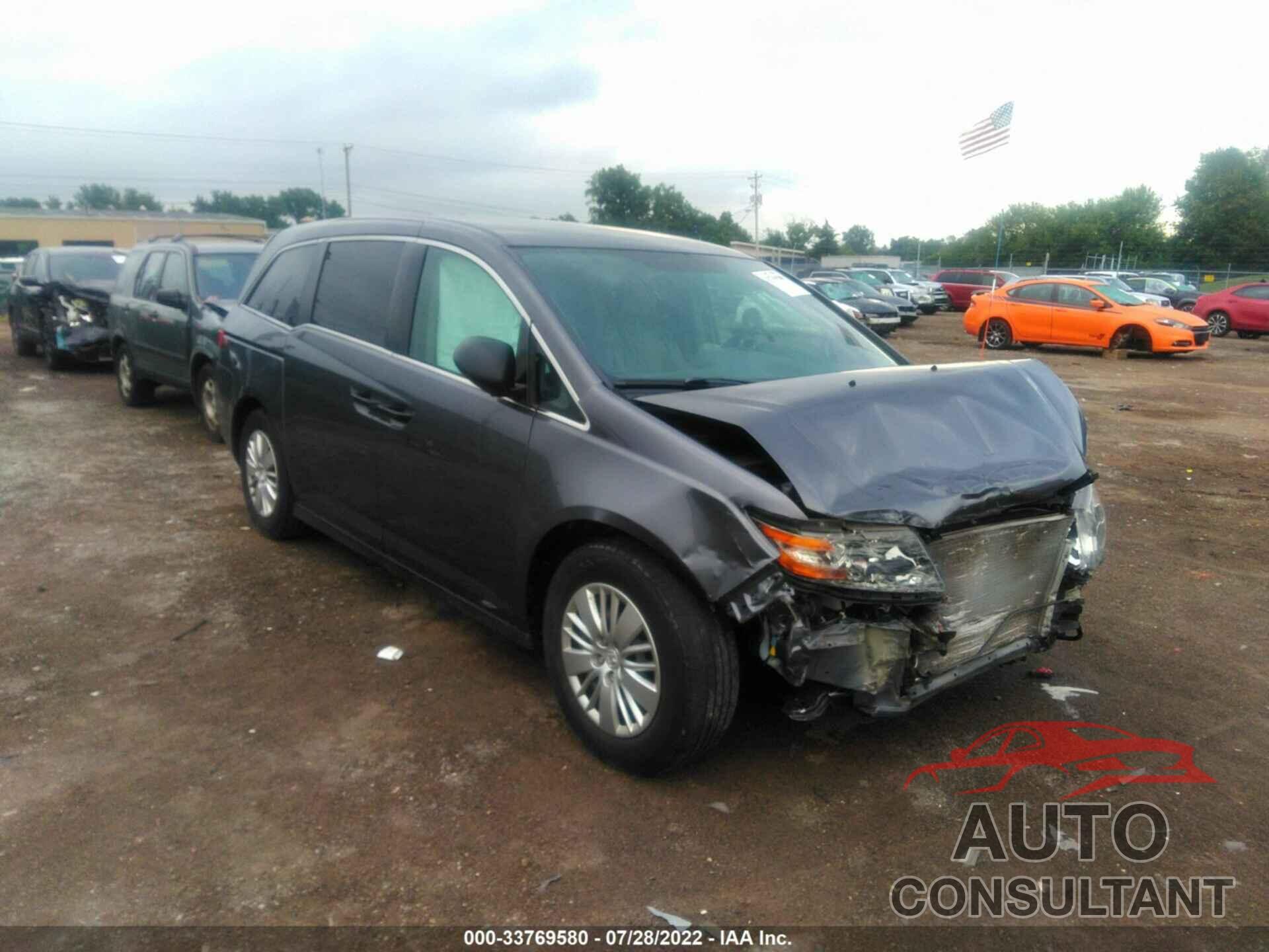 HONDA ODYSSEY 2016 - 5FNRL5H21GB104638